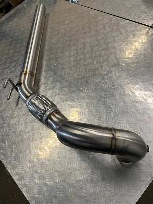 3" DPF Delete Downpipe - VW Jetta MK5 2.0 TDI PD170 / CR170 BHP