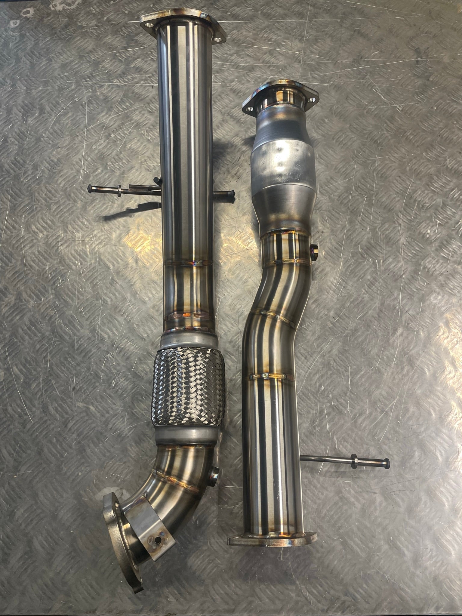 3" Downpipe + 200Cell Sports Cat pipe - Volvo C30 T5