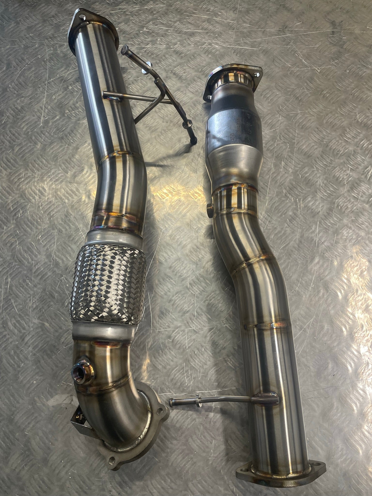 3" Downpipe + 200Cell Sports Cat pipe - Volvo C30 T5