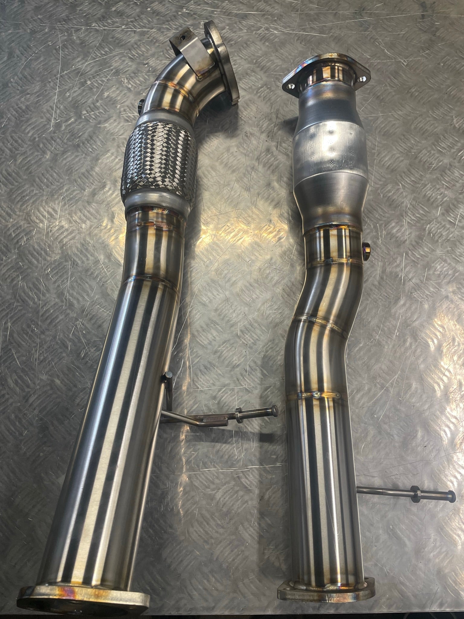 3" Downpipe + 200Cell Sports Cat pipe - Volvo C30 T5