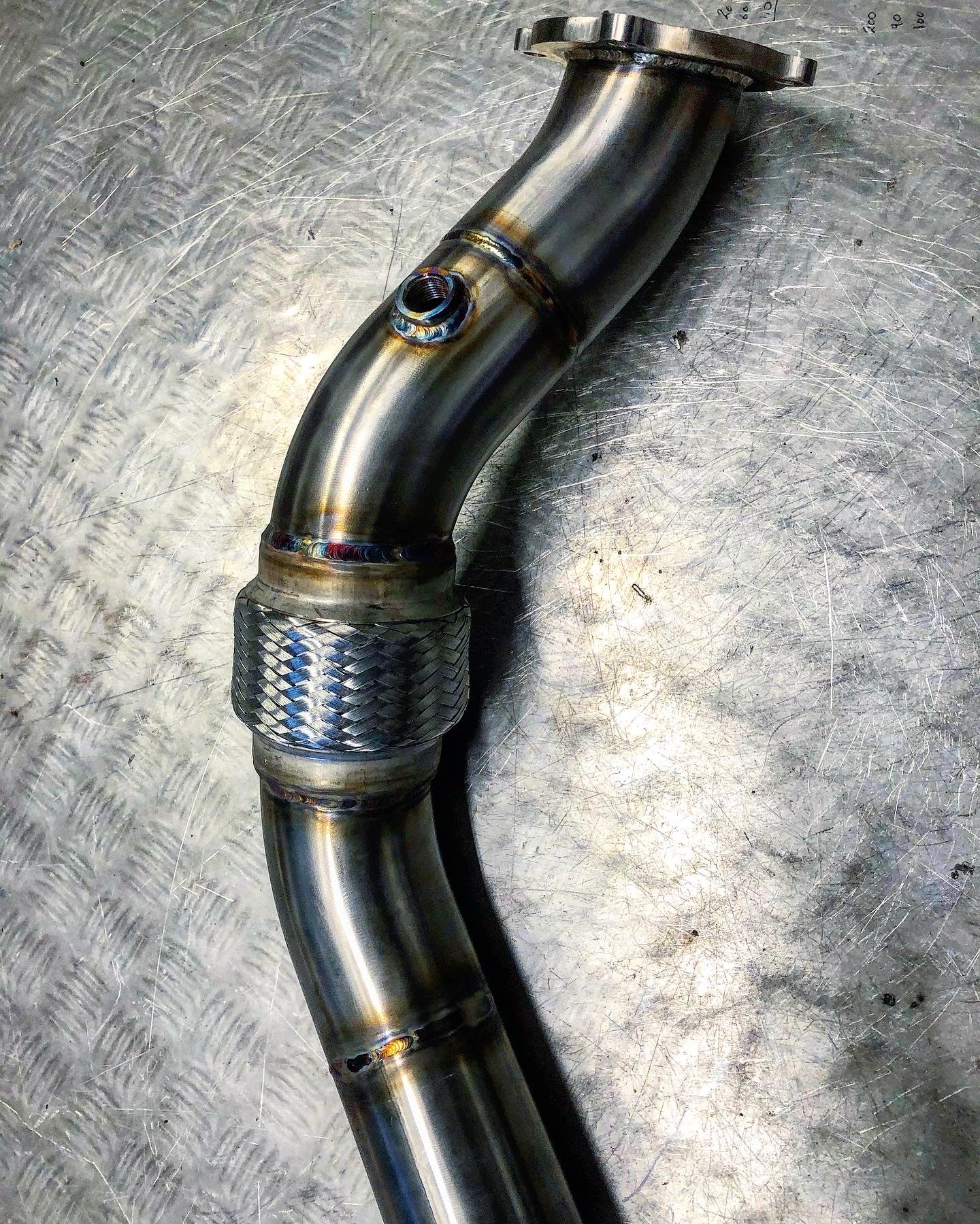 3" 1.8T K03/K03S Conversion Downpipe - VW Jetta MK2