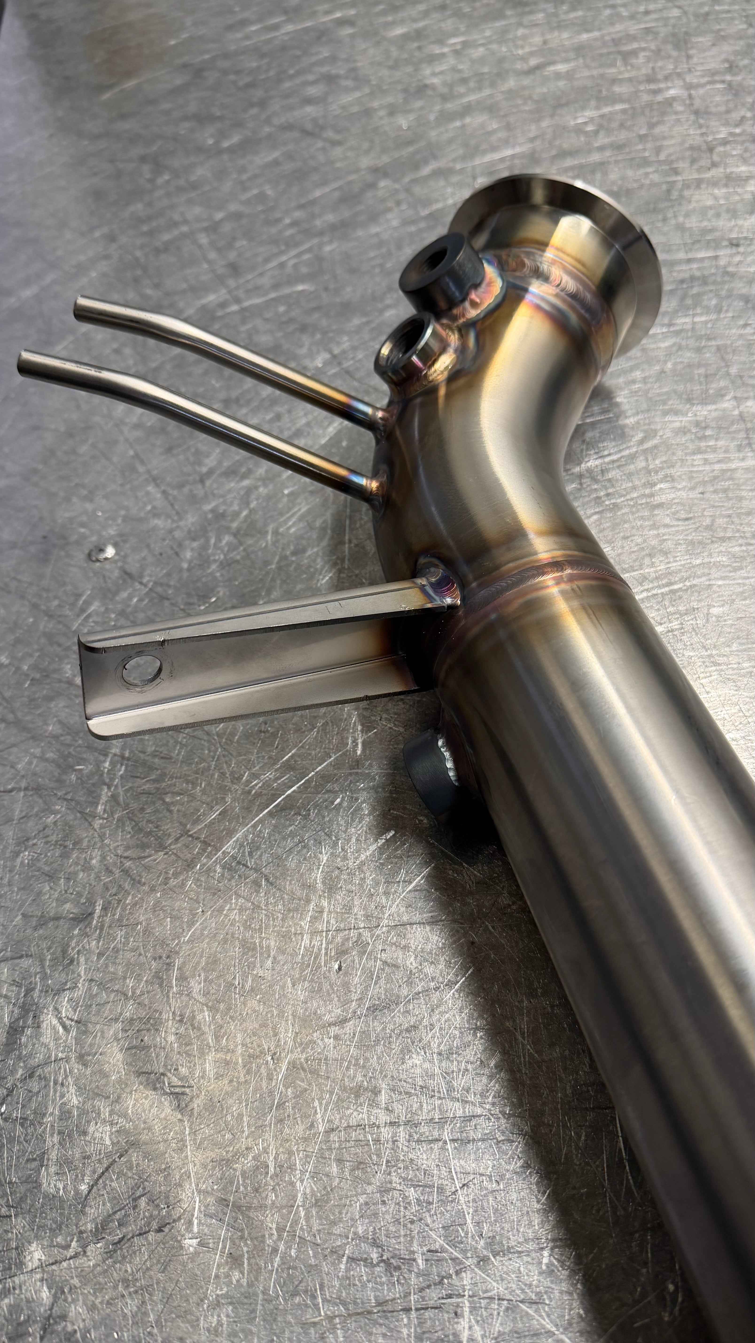 2.5" DPF Delete Downpipe - BMW X3 20DX F25 B47 / N47N / N47S1 (Euro 6)