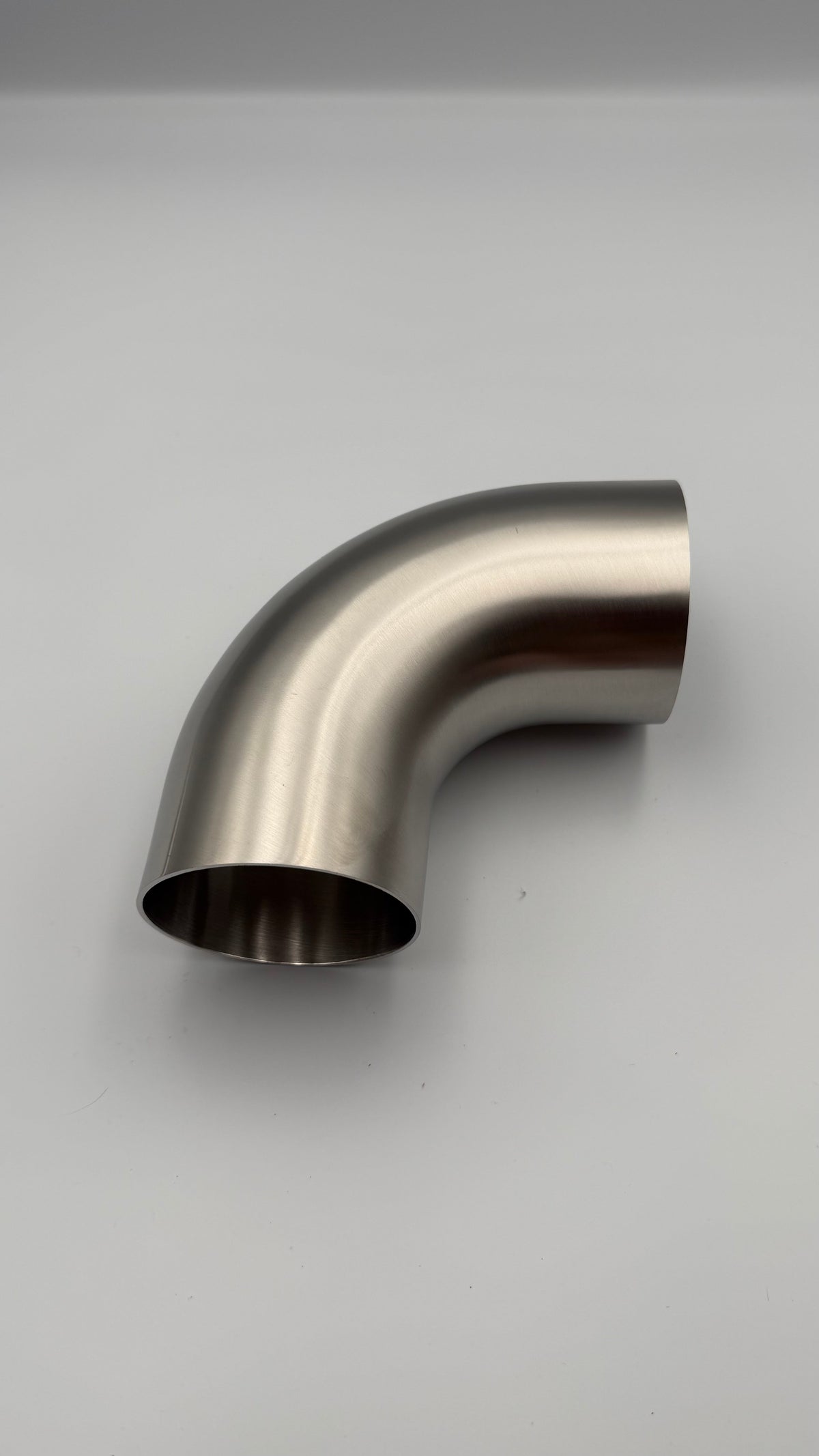 90 Degree 3" 76.2mm Tight 1D Stainless Steel Bend