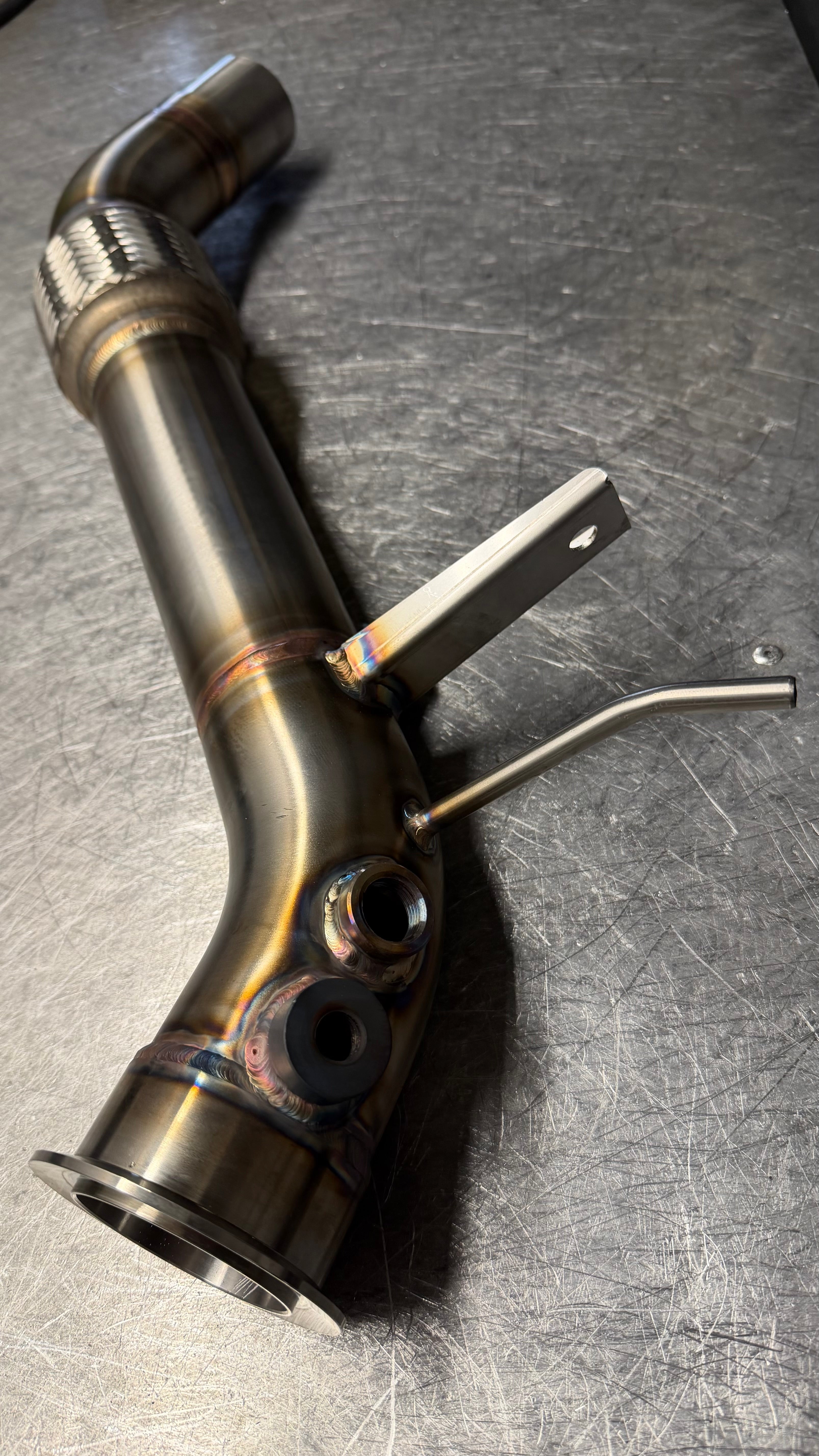 2.5" DPF Delete Downpipe - BMW F Series 118D B47 / N47N / N47S1 (Euro 5)