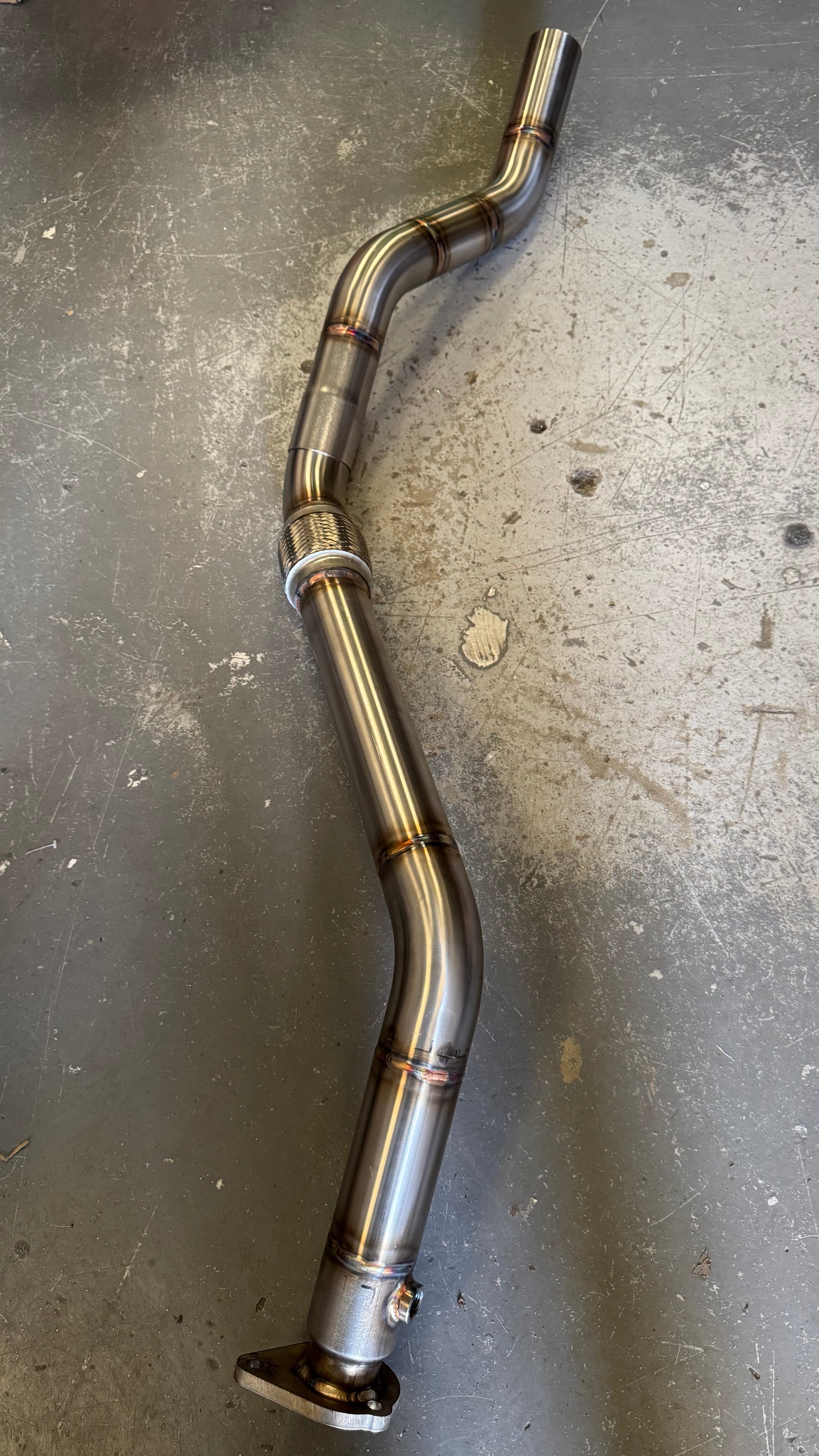 2.5" DPF Delete Downpipe - Audi A4 B7 1.9 & 2.0 TDI 2WD