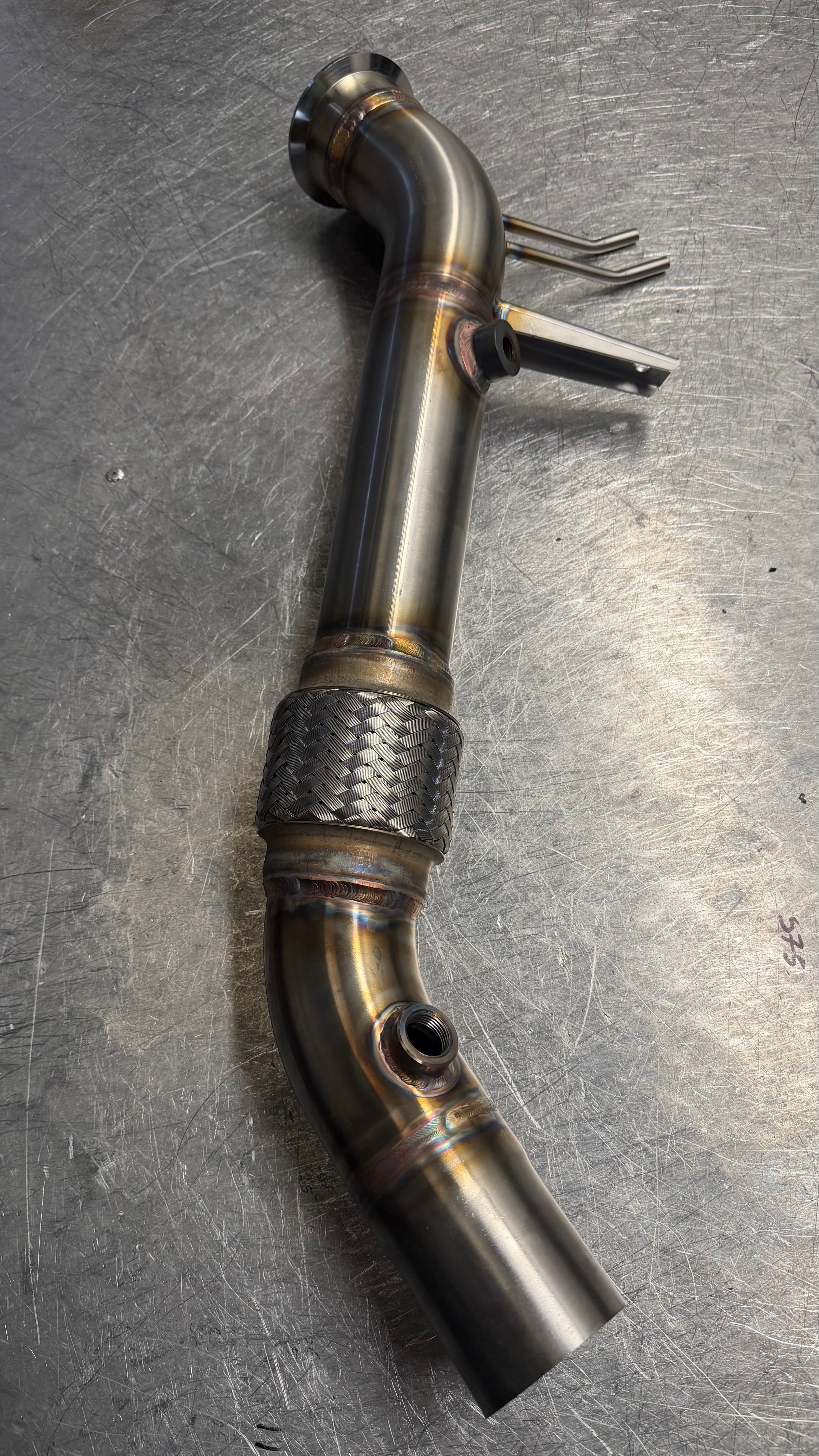 2.5" DPF Delete Downpipe - BMW X3 20DX F25 B47 / N47N / N47S1 (Euro 6)