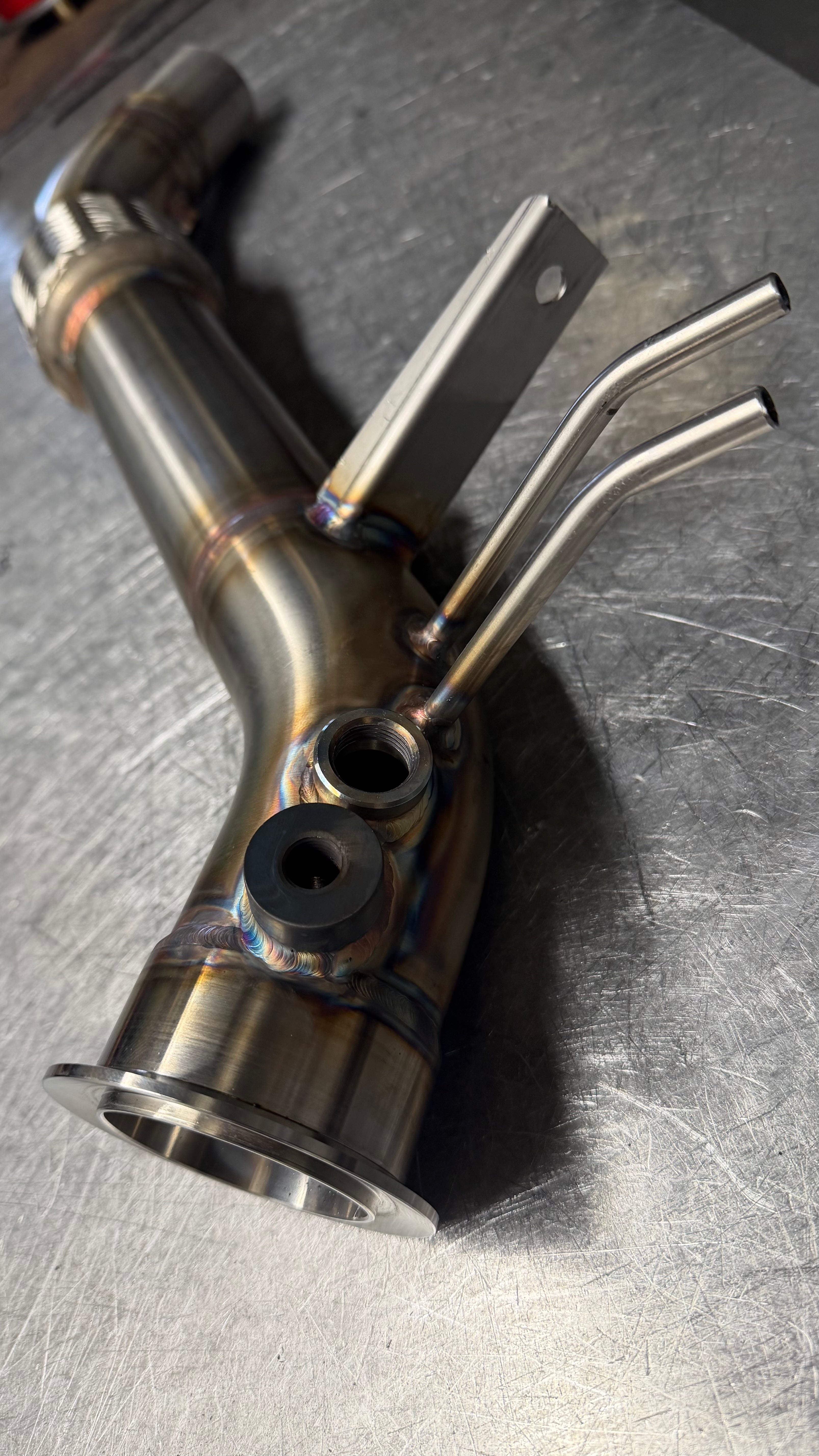 2.5" DPF Delete Downpipe - BMW X3 20DX F25 B47 / N47N / N47S1 (Euro 6)