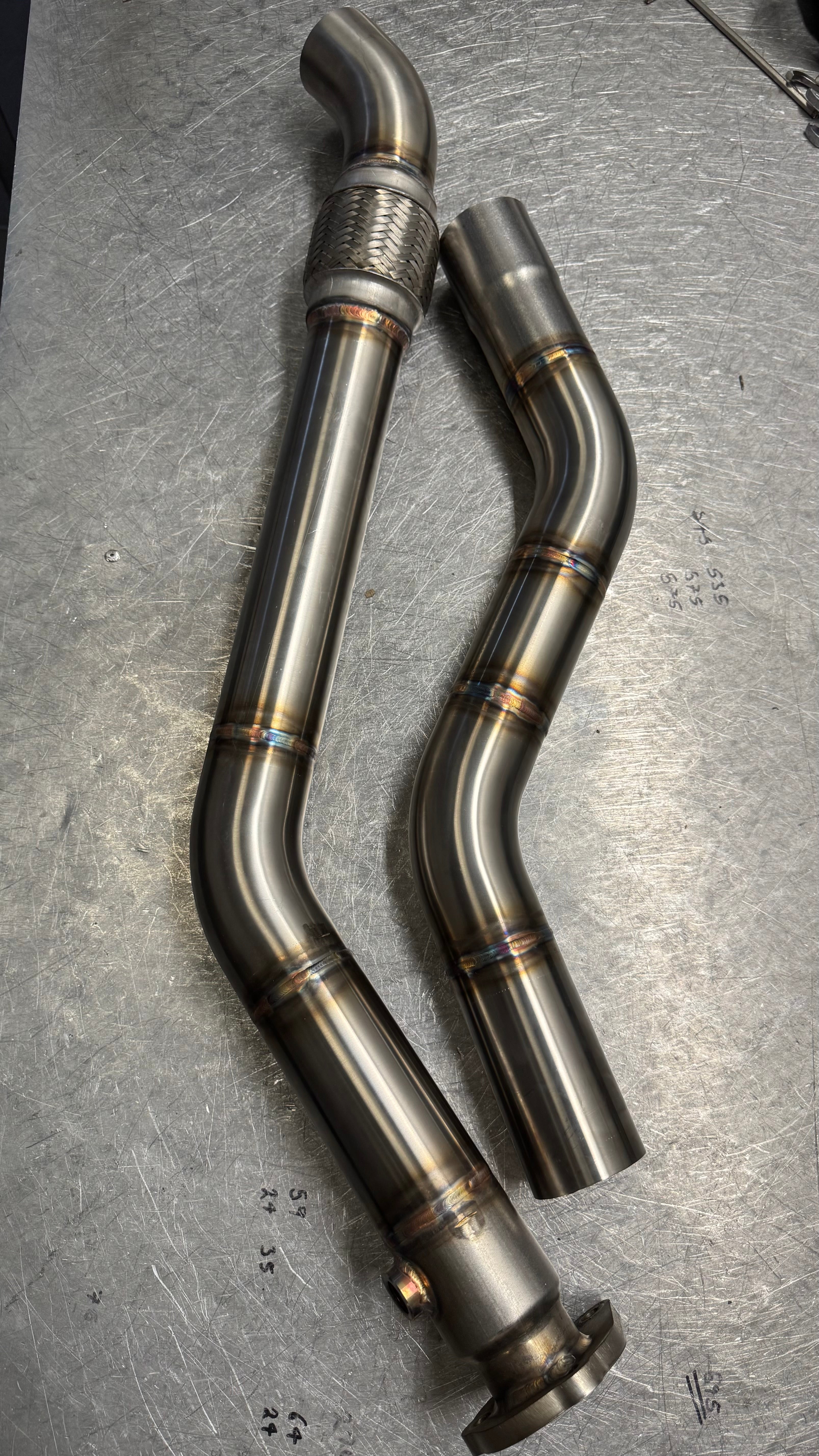 2.5" DPF Delete Downpipe - Audi A4 B7 1.9 & 2.0 TDI 2WD