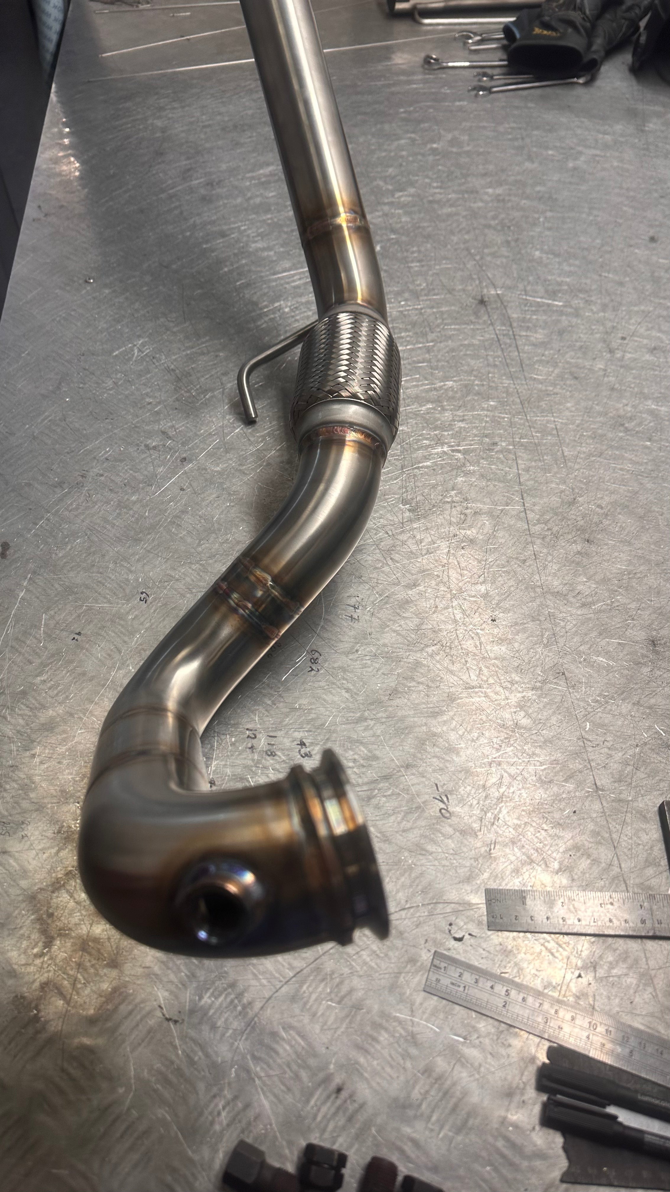 2.5" DPF Delete Downpipe - Seat Toledo BLS 1.9 / BMM 2.0 TDI 8V