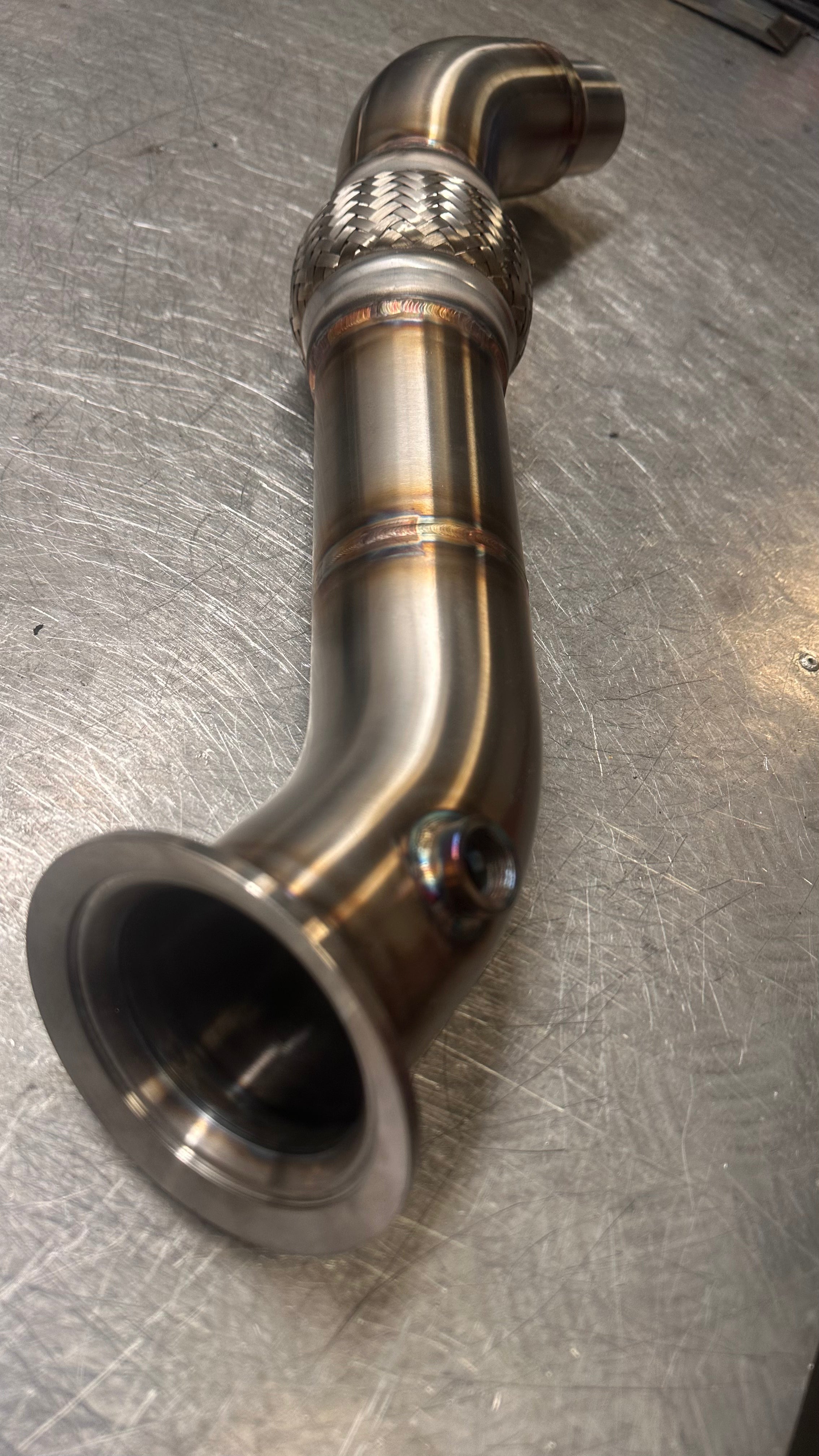 3" DPF Delete Downpipe - BMW E Series 325D M57N2