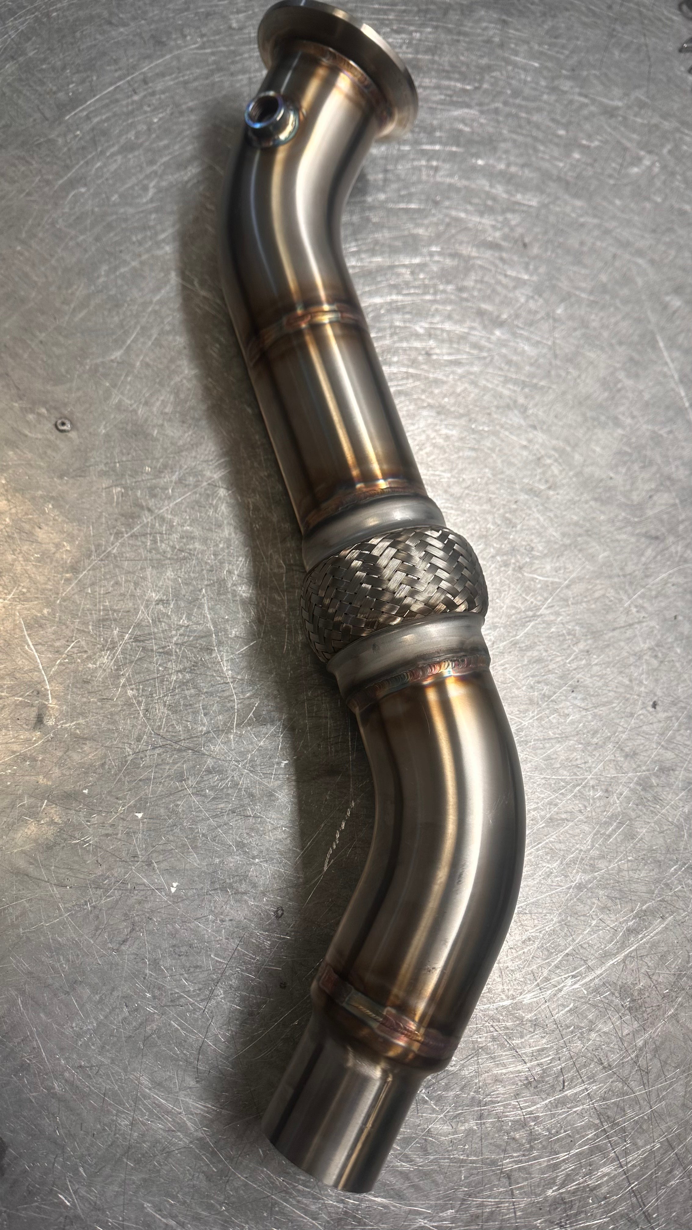 3" DPF Delete Downpipe - BMW E Series 530D M57N2