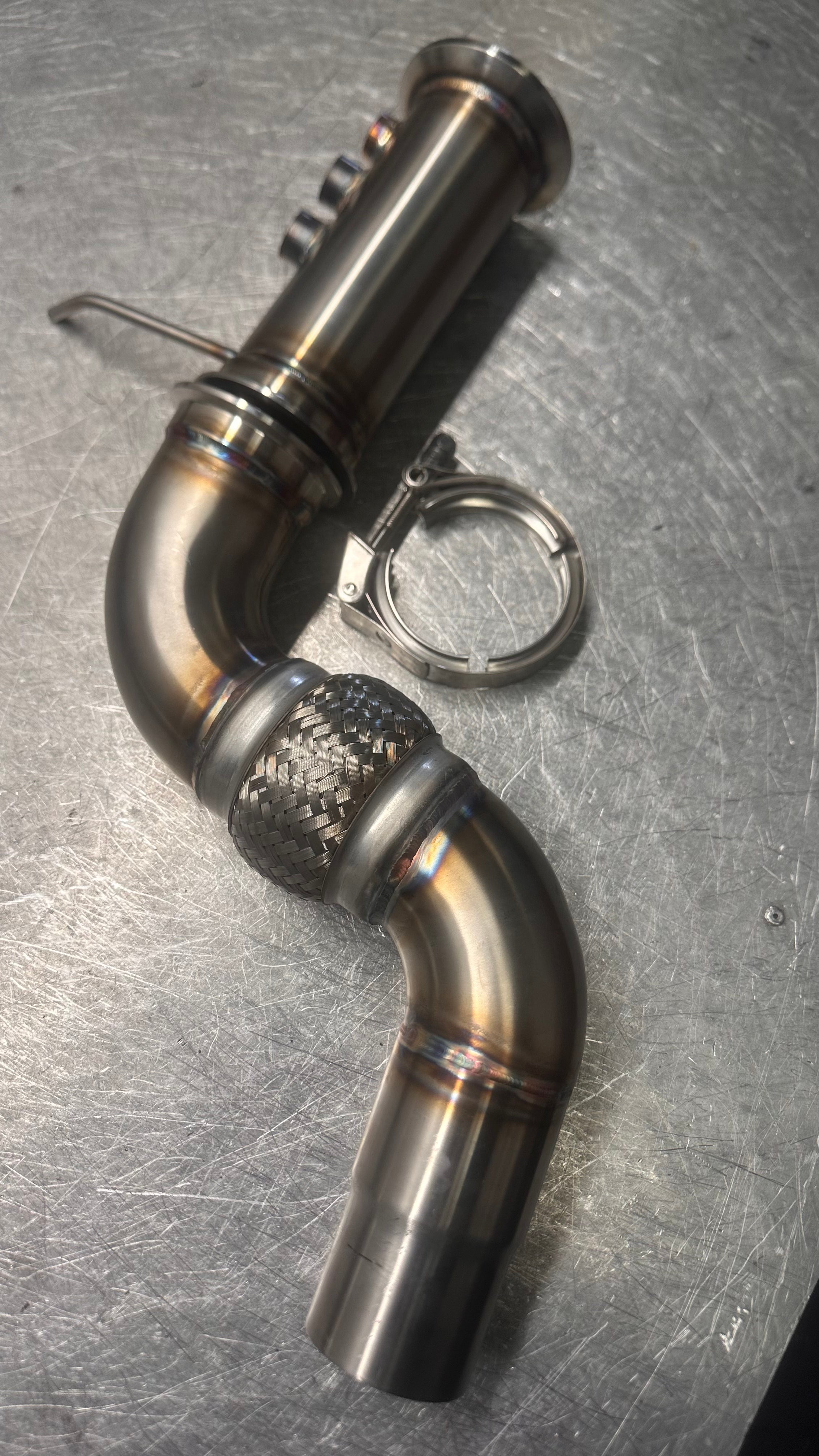 3" DPF Delete Downpipe - BMW X6 E Series 30DX N57 (09-14)