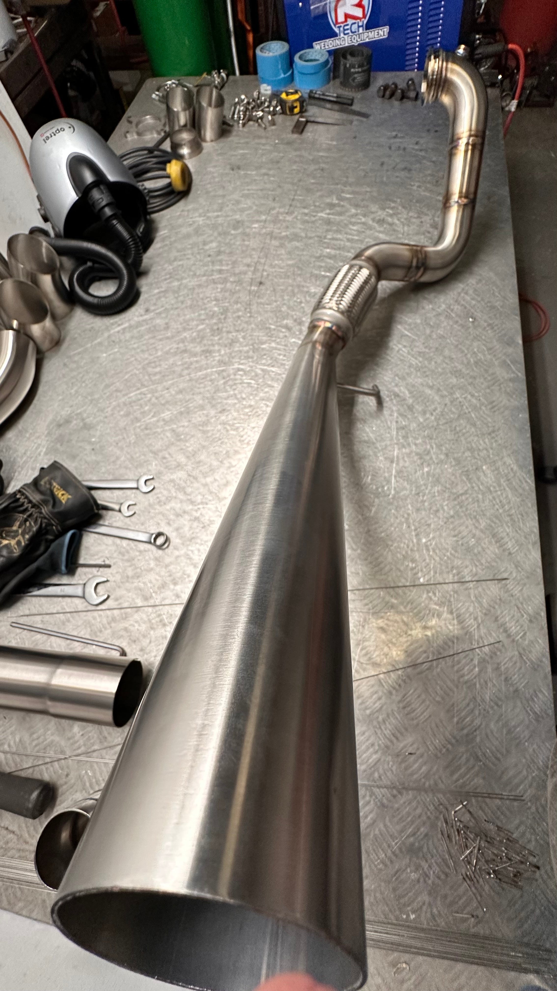 2.5" DPF Delete Downpipe - Audi A3 BLS 1.9 / BMM 2.0 TDI 8V