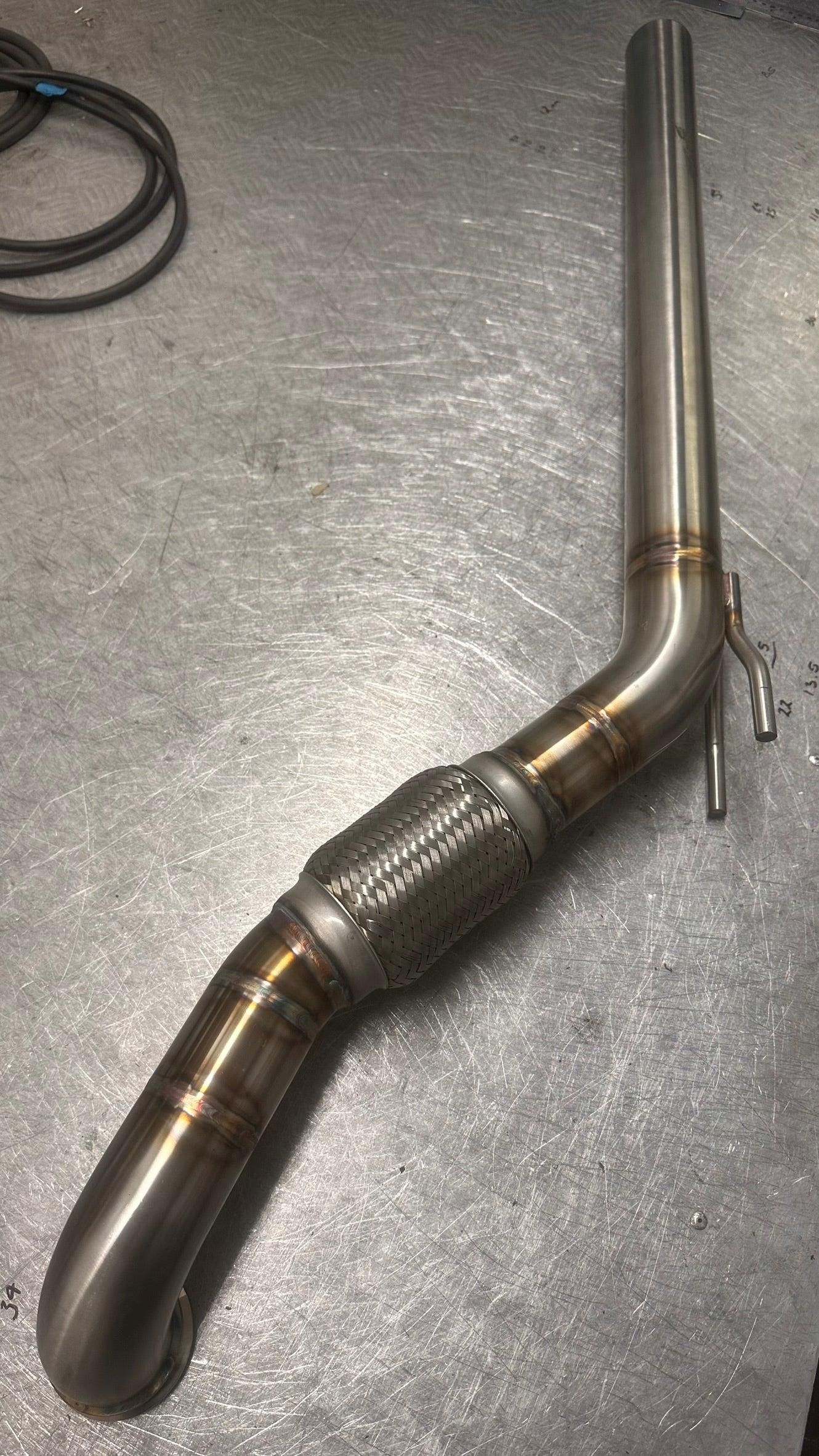 2.5" De-Cat Downpipe - Seat Altea 2.0 TDI BKD PD140 2WD