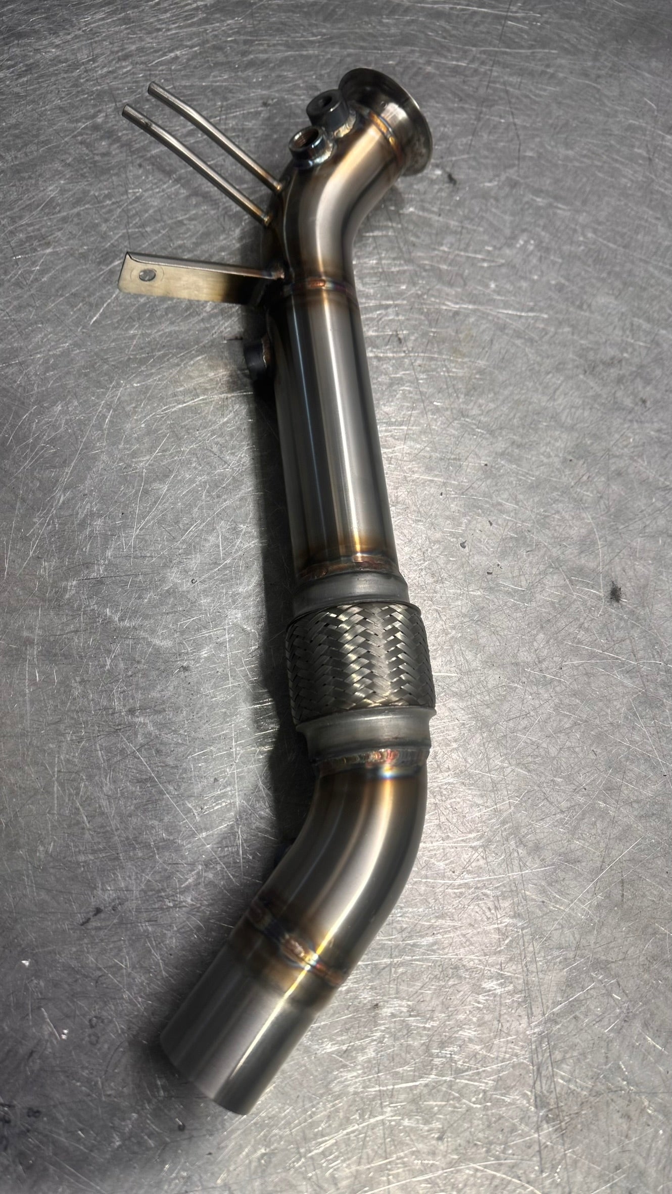2.5" DPF Delete Downpipe - BMW F Series 218D B47 / N47N / N47S1 (Euro 6)