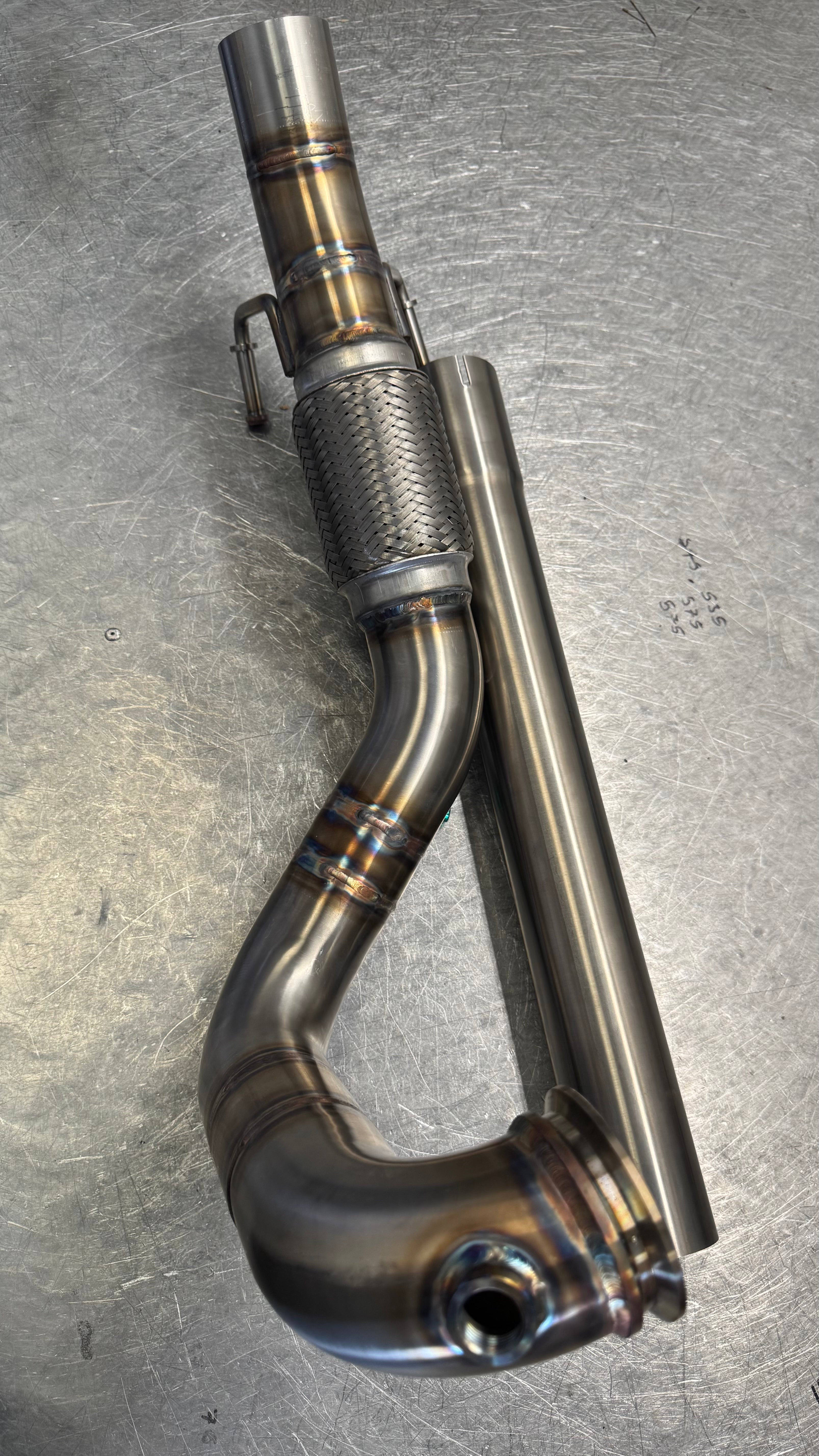 2.5" DPF Delete Downpipe - Audi A1 1.2 & 1.6 TDI