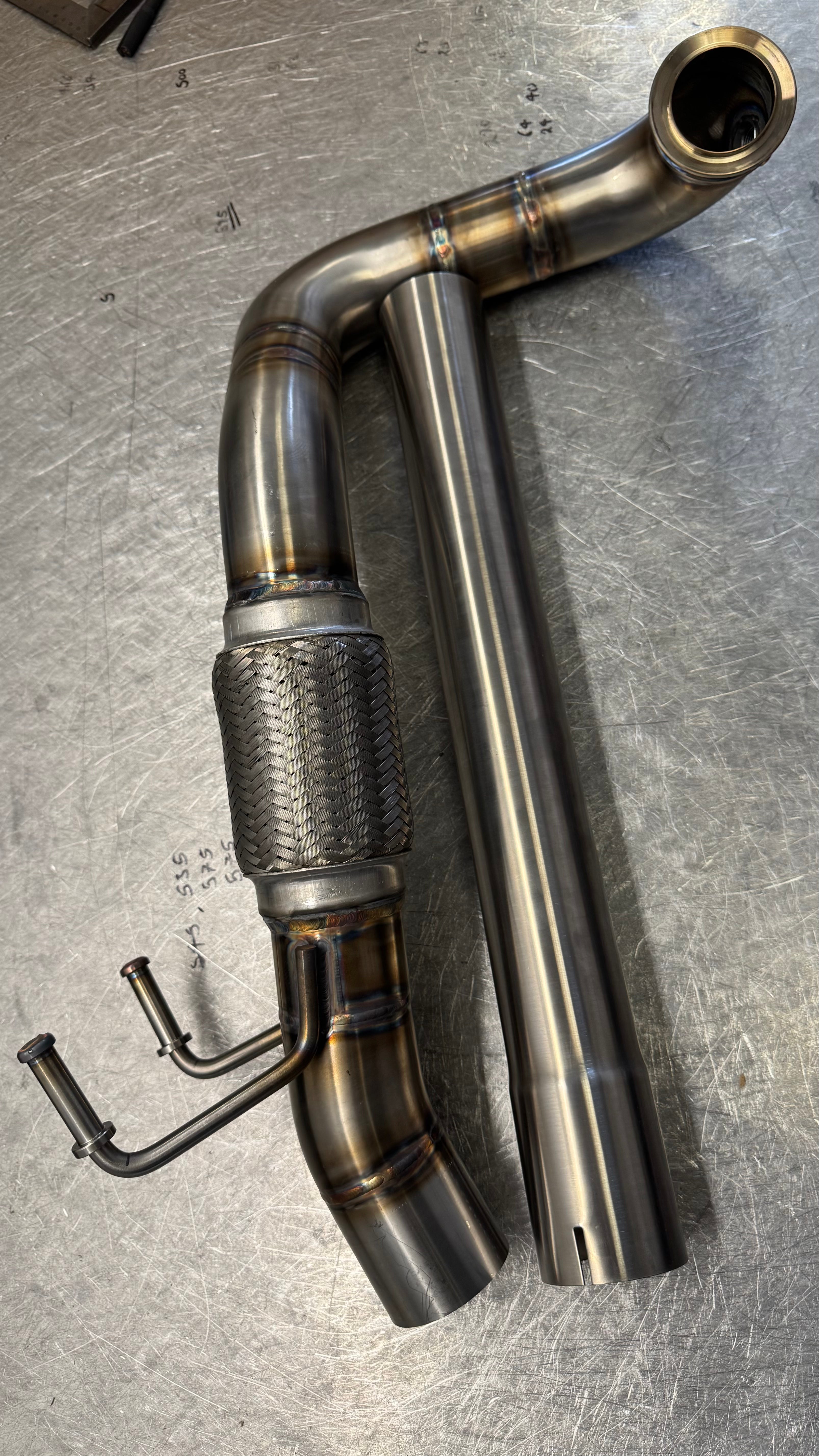 2.5" DPF Delete Downpipe - Audi A1 2.0 TDI