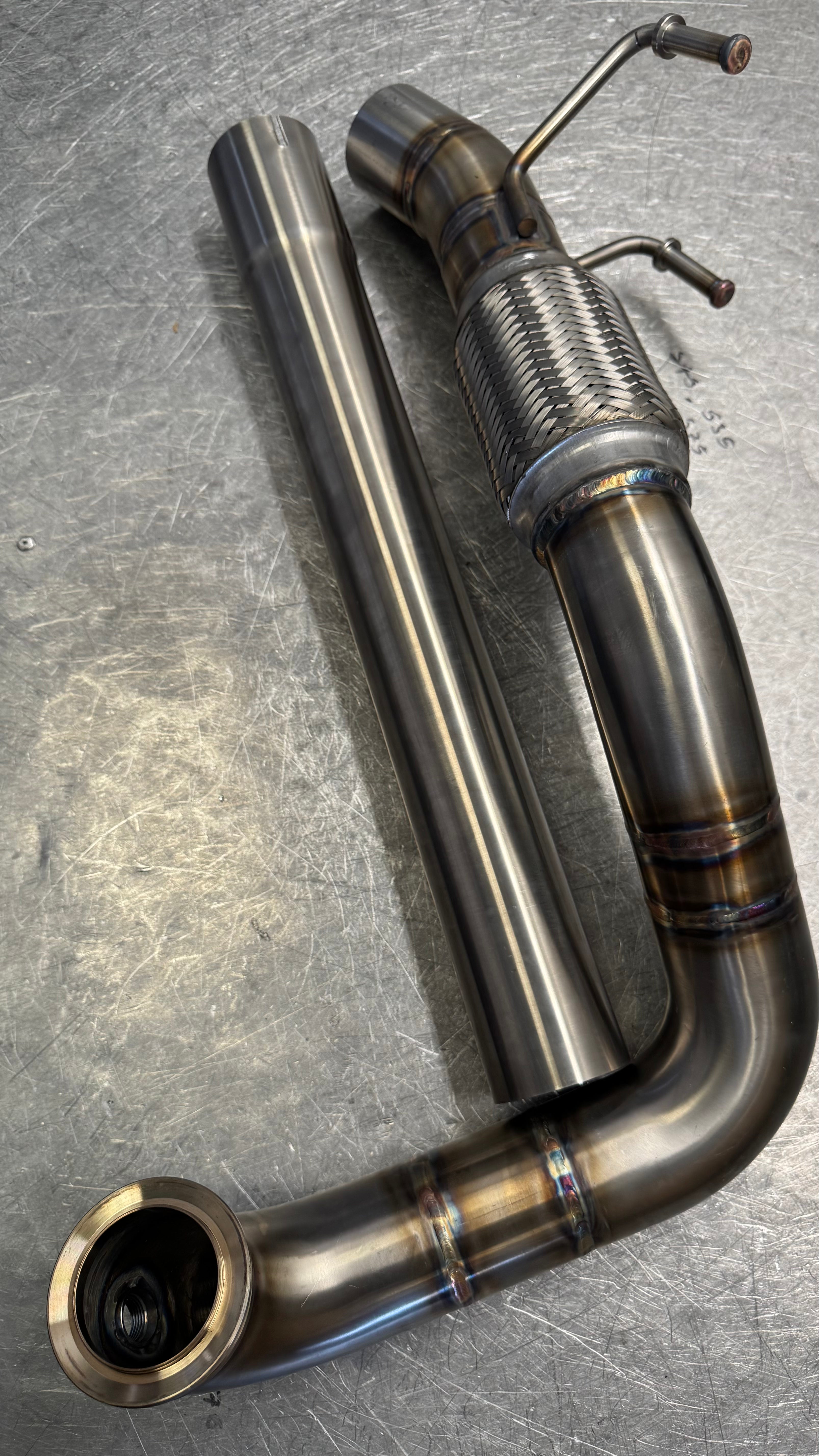 2.5" DPF Delete Downpipe - Audi A1 2.0 TDI