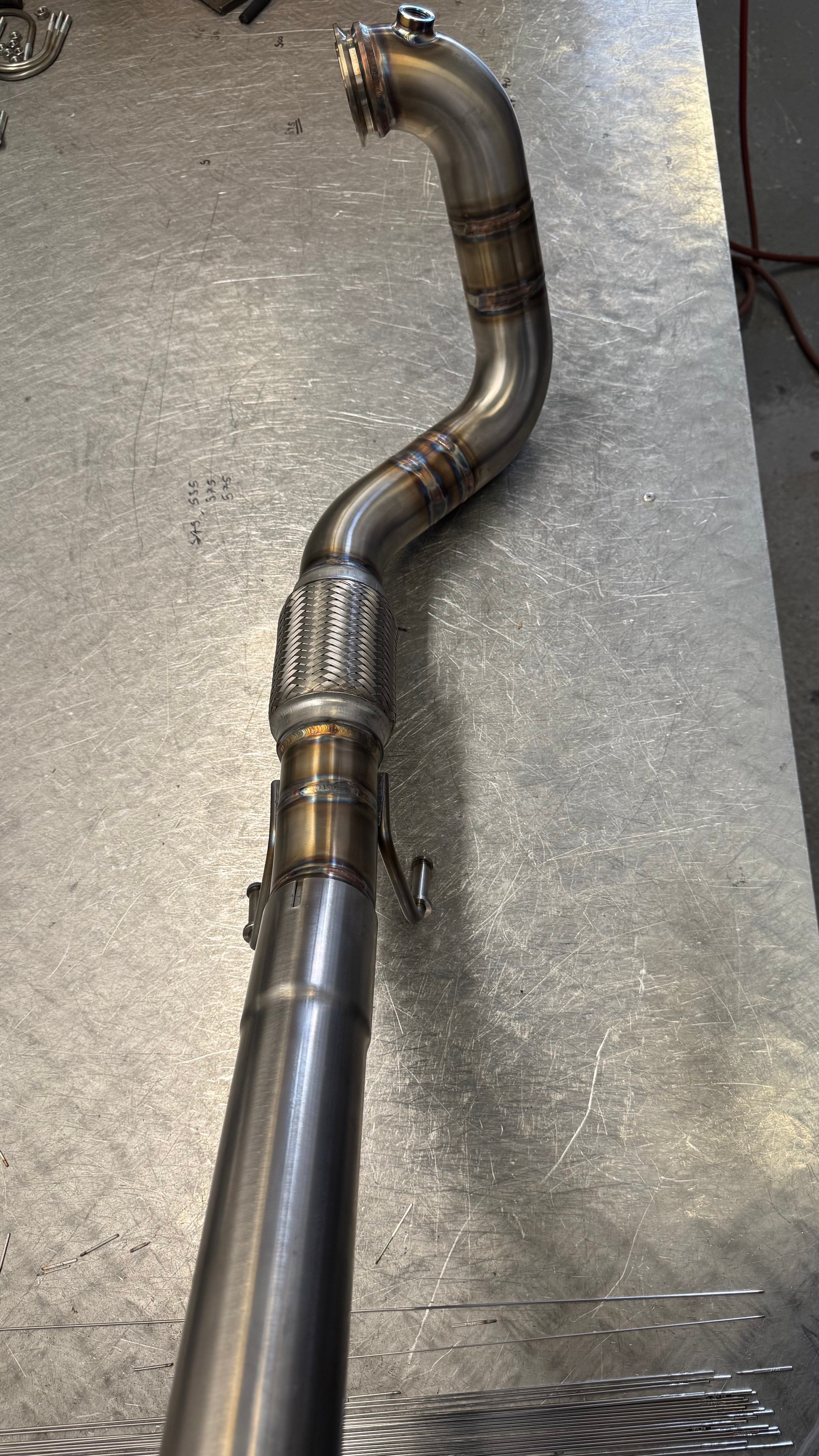 2.5" DPF Delete Downpipe - Audi A1 2.0 TDI