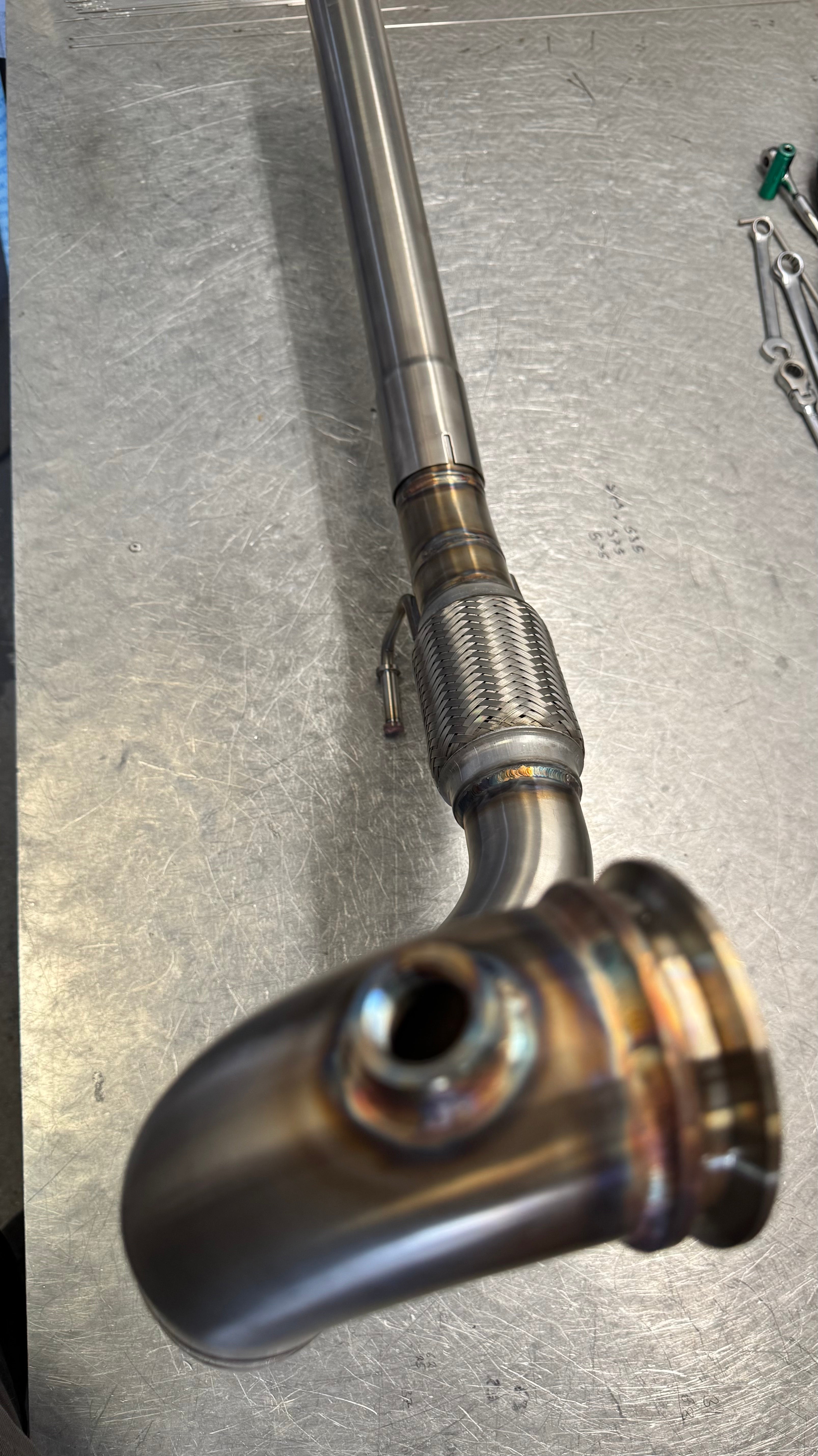 2.5" DPF Delete Downpipe - Audi A1 2.0 TDI