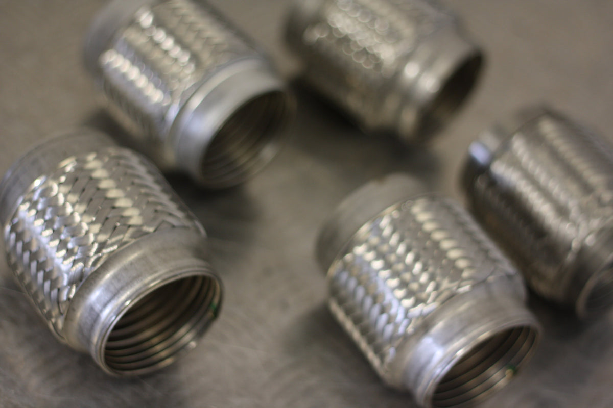2.5" 63.5mm X 4" 100mm Stainless Steel interlock Flexi