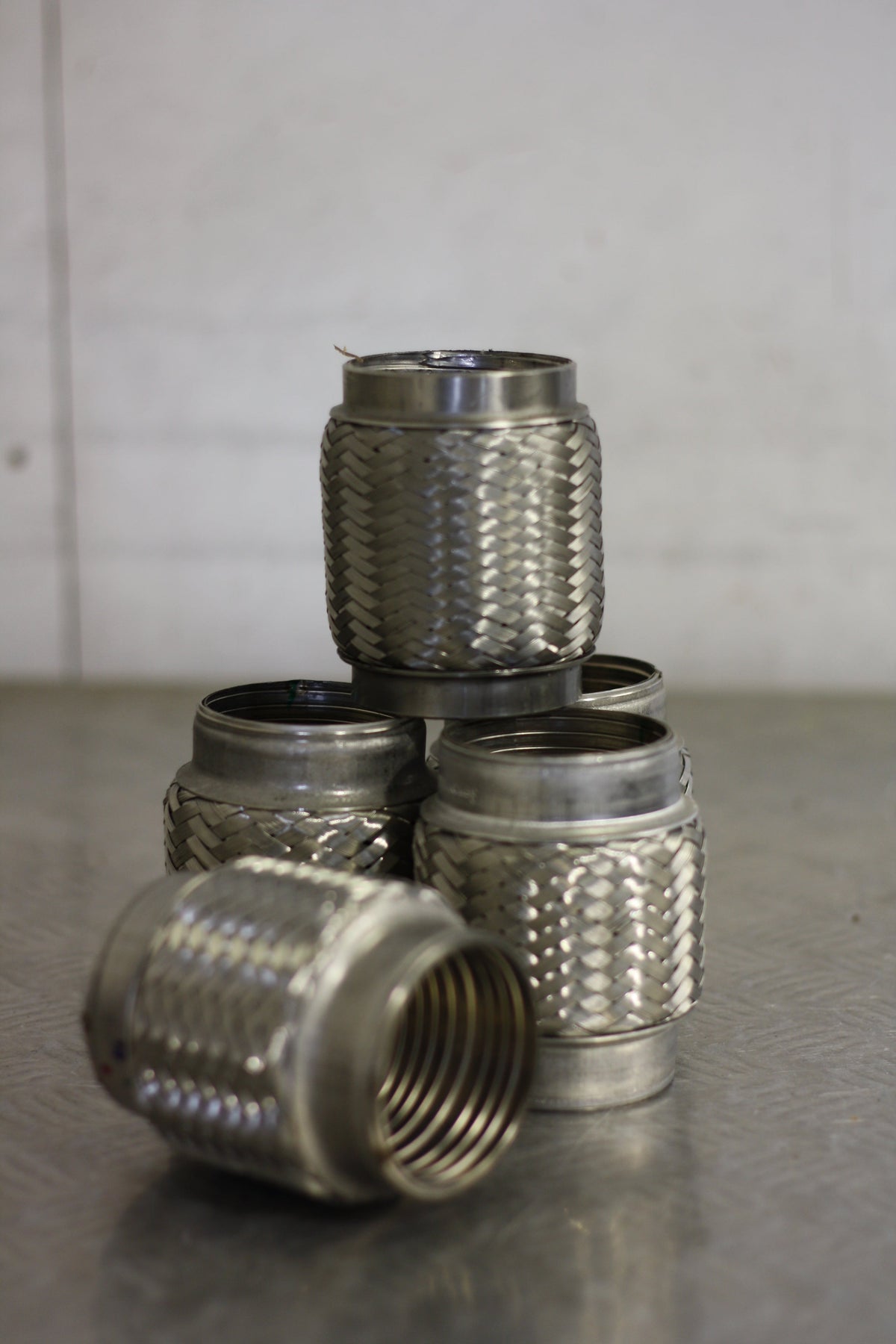 2.5" 63.5mm X 4" 100mm Stainless Steel interlock Flexi