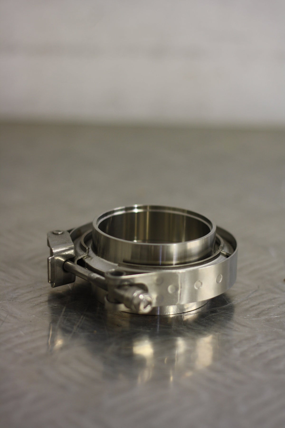 2.5" 63.5mm Stainless Steel V-Band Interlocking Quick Release