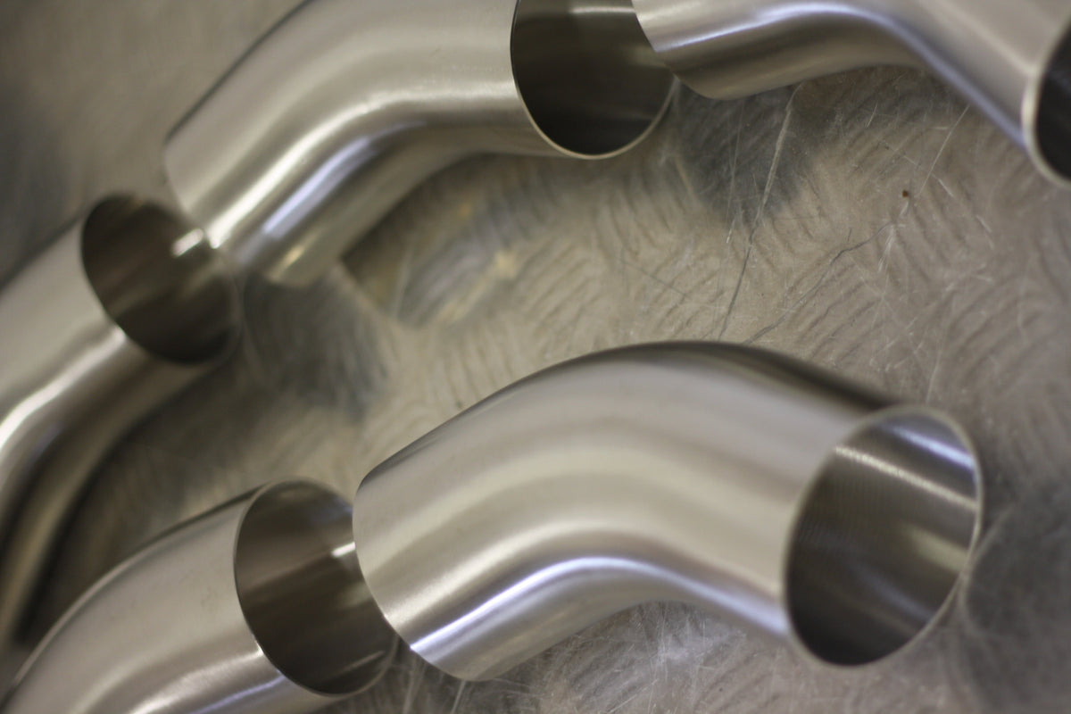 45 Degree 3" 76.2mm Tight 1D Stainless Steel Bend