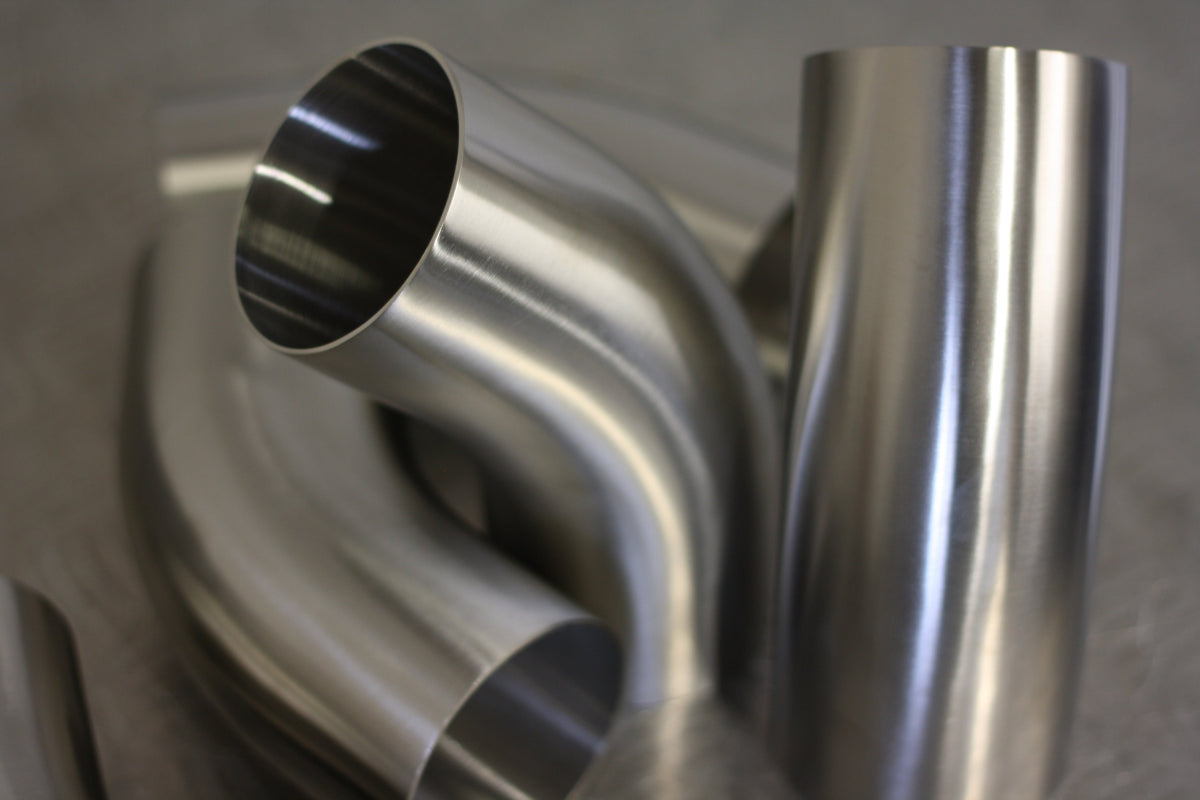 45 Degree 3" 76.2mm Tight 1D Stainless Steel Bend