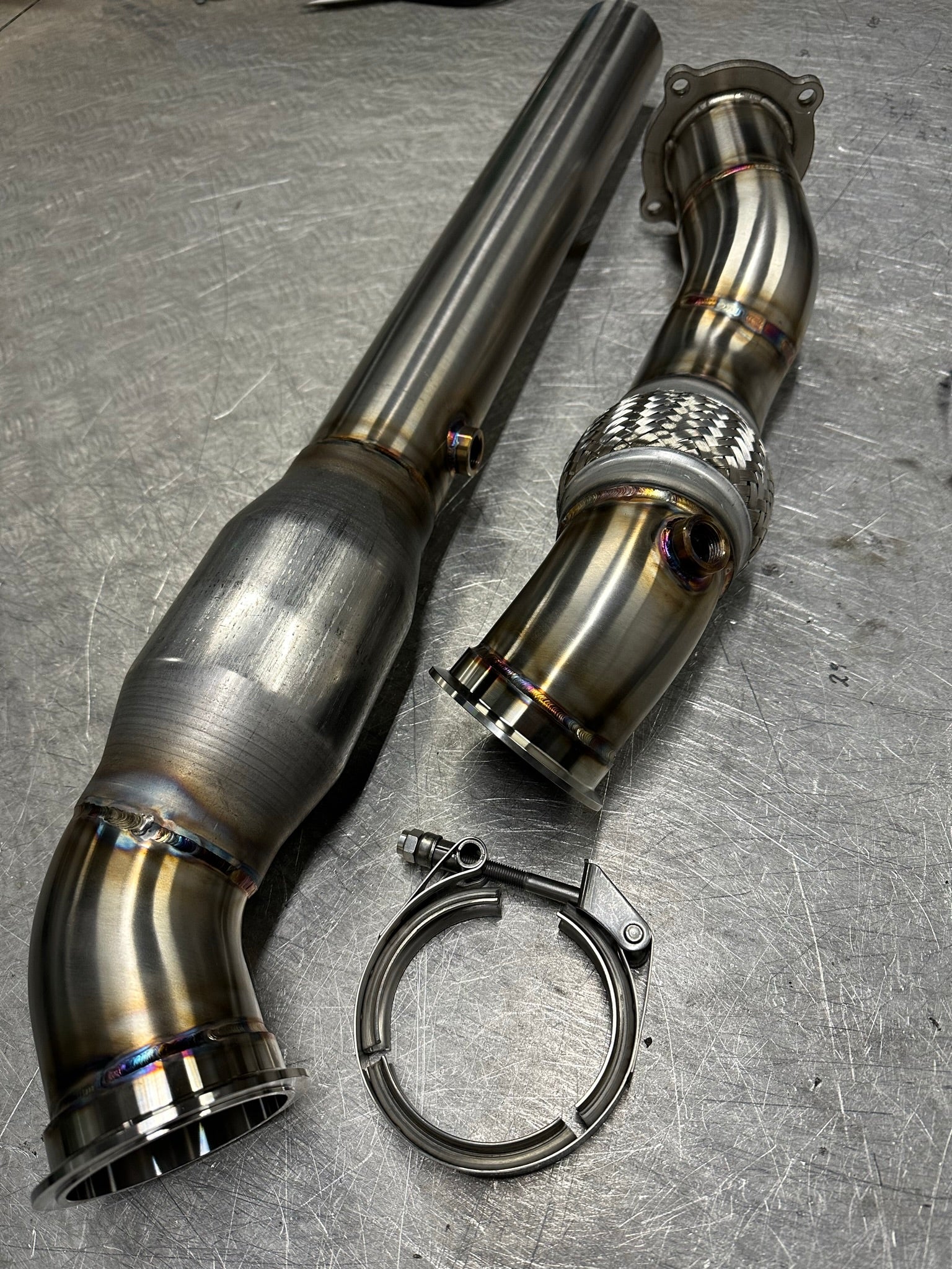 3" 200Cell Sports Cat Downpipe - Audi TT MK1 1.8T 180 Quattro
