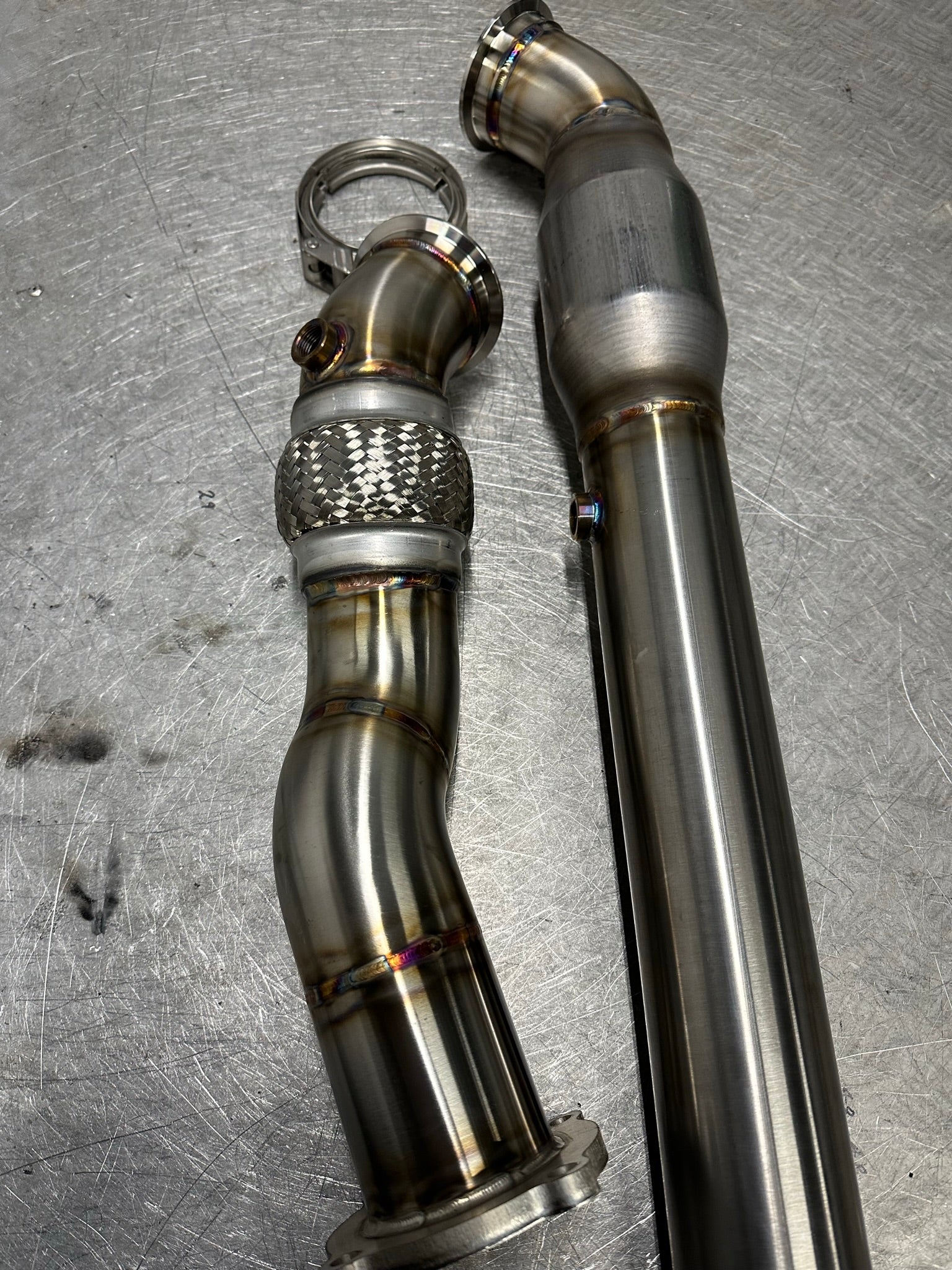 3" 200Cell Sports Cat Downpipe - Audi TT MK1 1.8T 180 Quattro