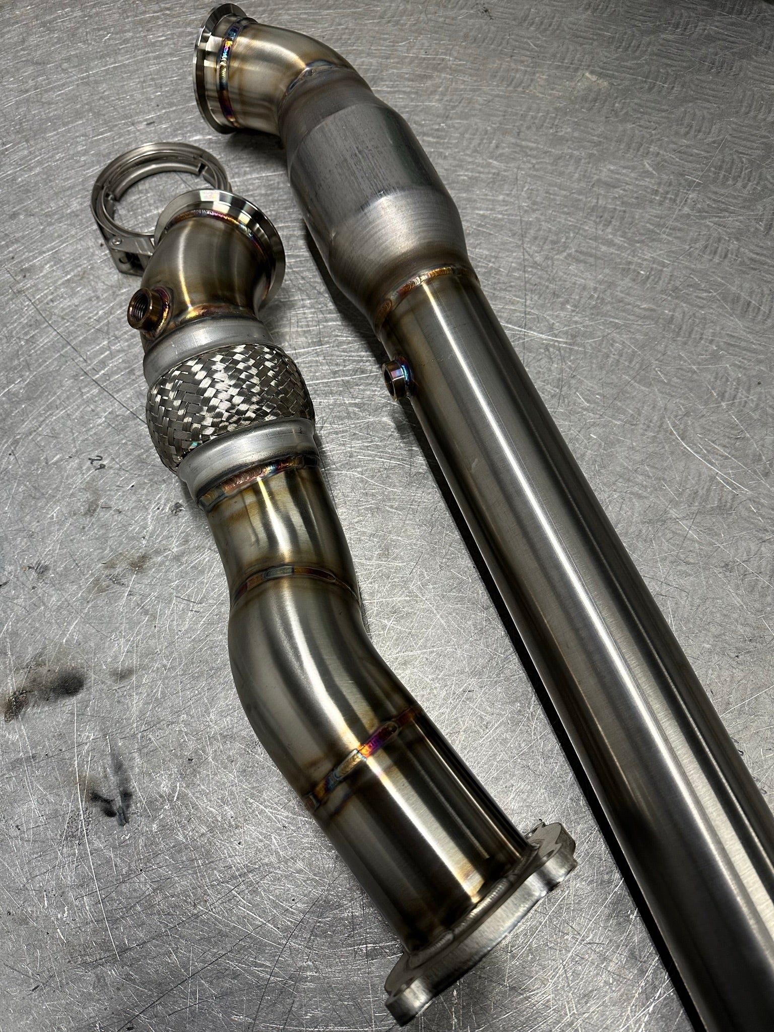 3" 200Cell Sports Cat Downpipe - Audi TT MK1 1.8T 180 Quattro
