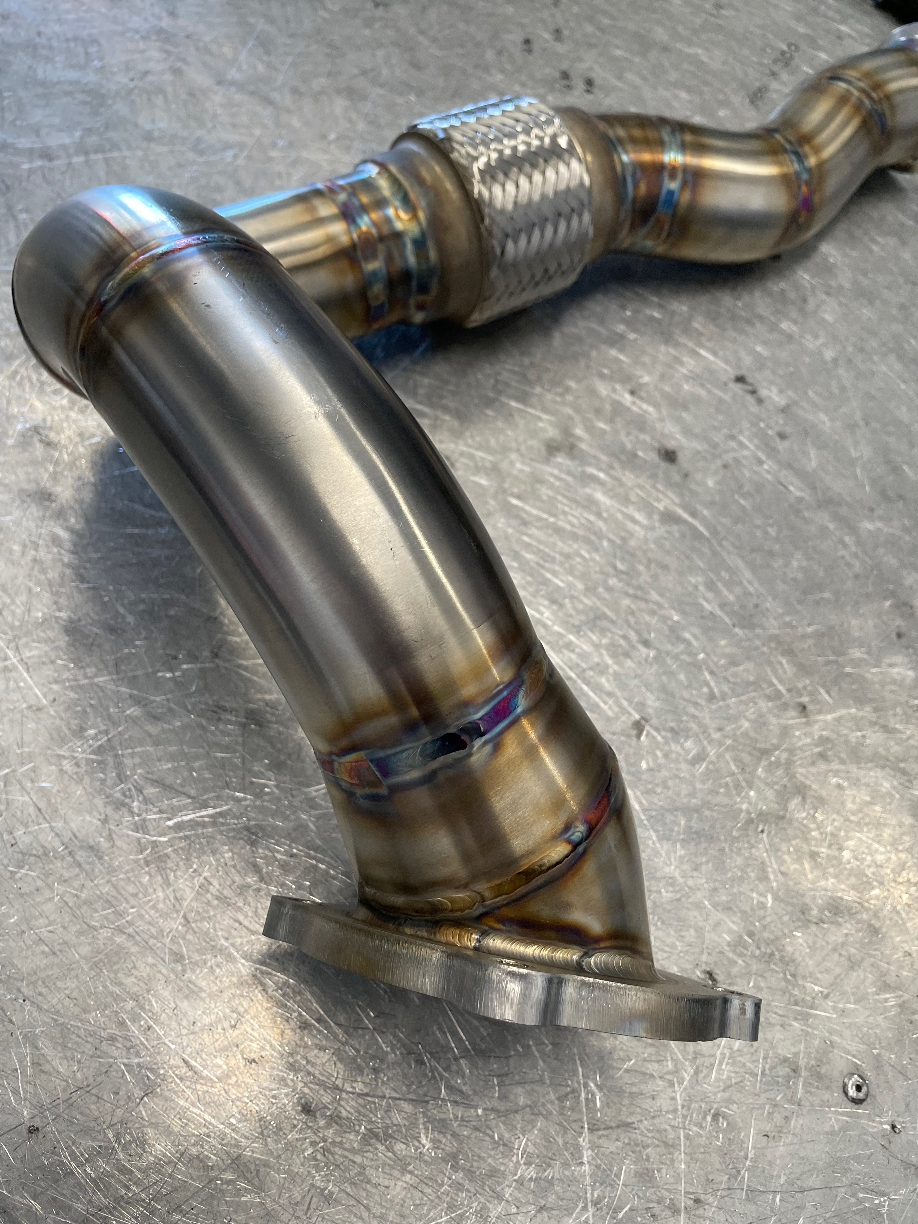 2.5" 1.8T k03/K03S Conversion Downpipe - VW Golf MK1
