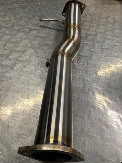 3" Downpipe + DeCat pipe - Ford Focus MK2 ST 225
