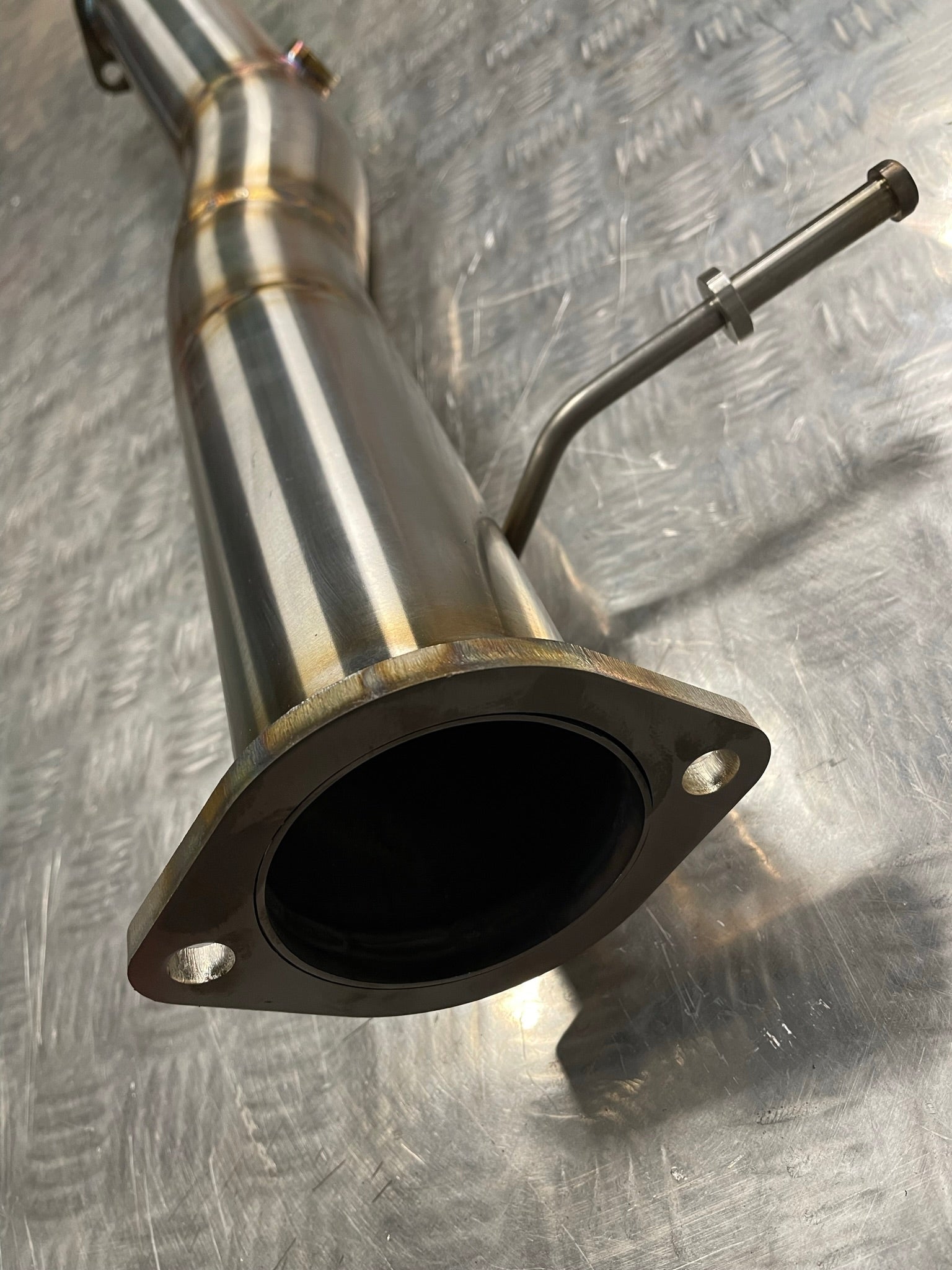 3" Downpipe + DeCat pipe - Ford Focus MK2 RS 2.5T 305PS