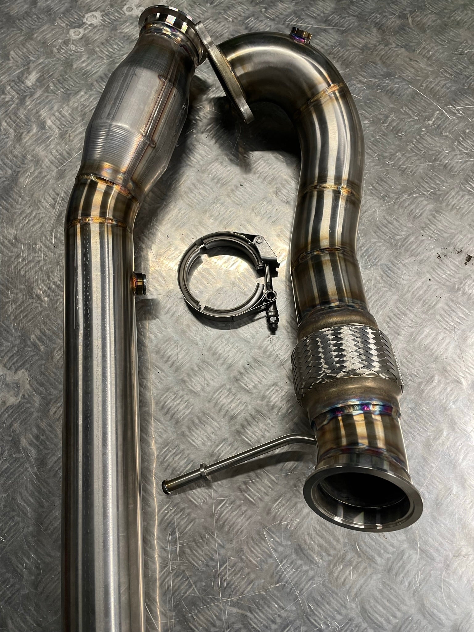 3" 200Cell Sports Cat Downpipe - Audi S3 8L 1.8T Quattro