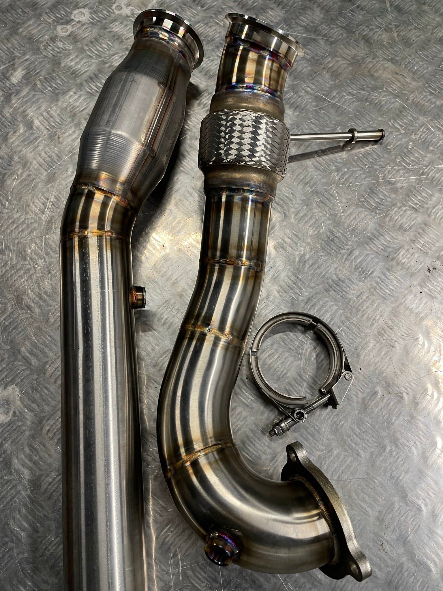 3" 200Cell Sports Cat Downpipe - Audi S3 8L 1.8T Quattro