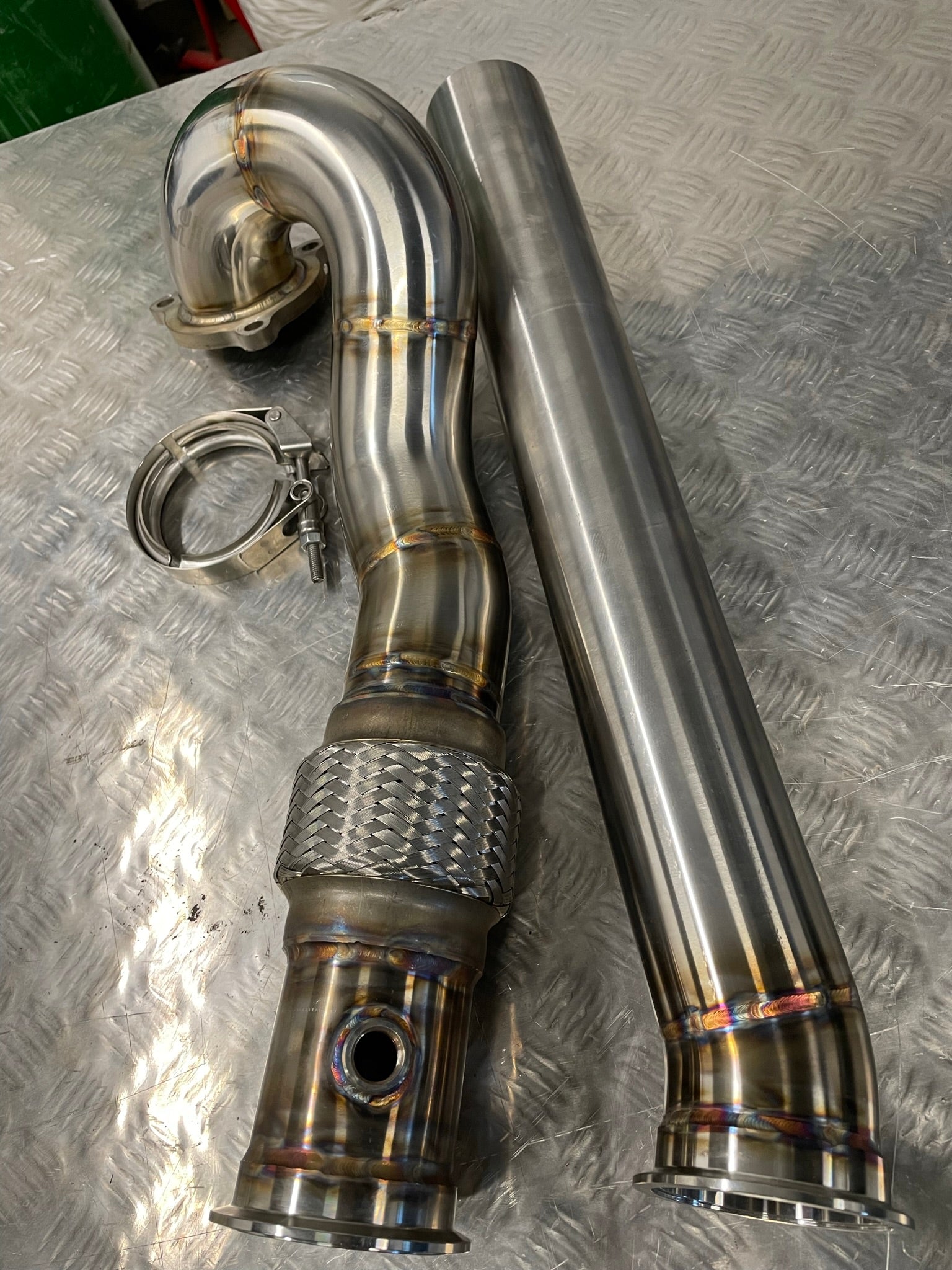 3" DeCat Downpipe - VW Golf MK4 1.8T K04 Turbo Conversion