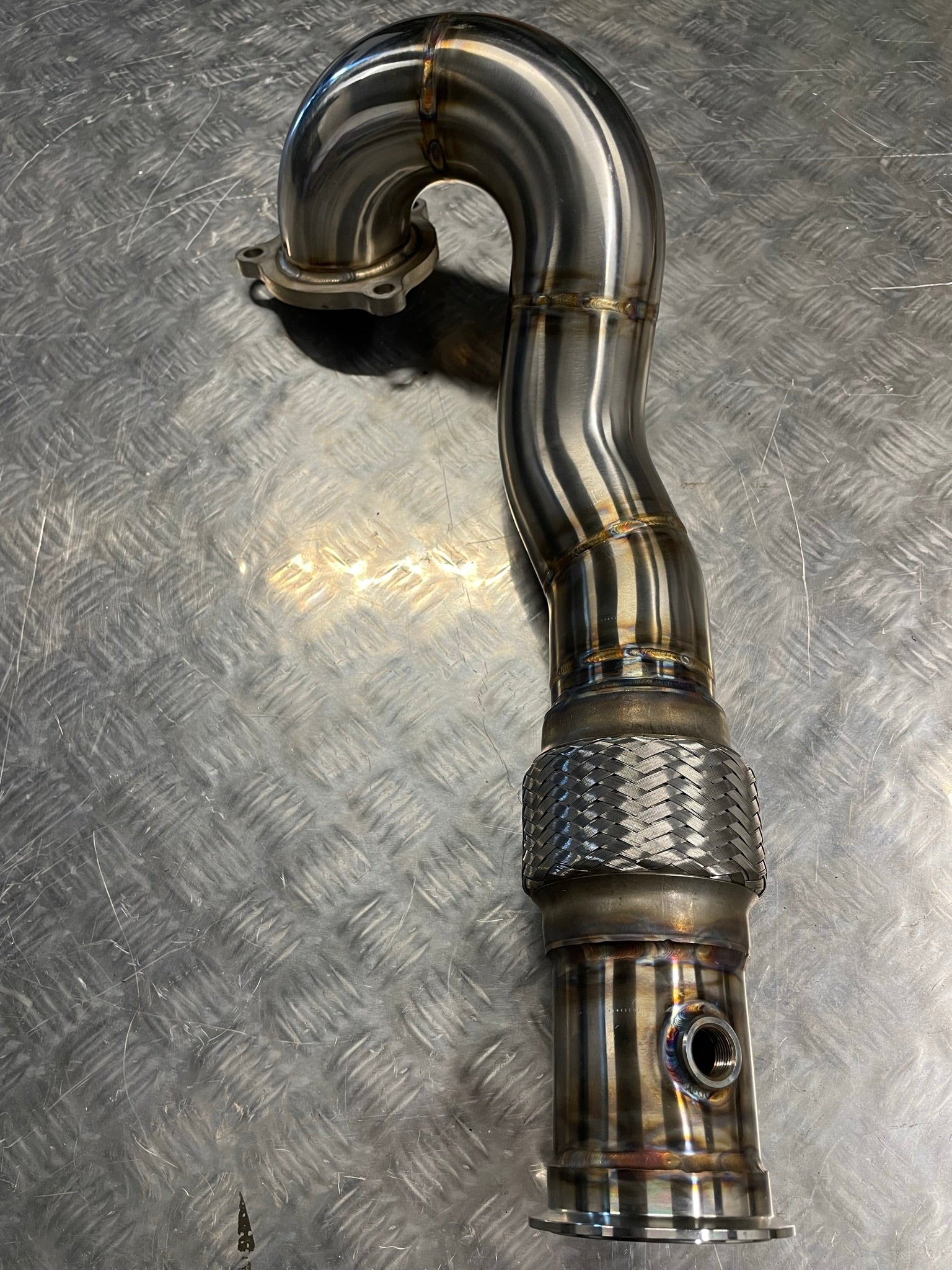 3" DeCat Downpipe - Seat Leon 1.8T MK1 K04 Turbo Conversion