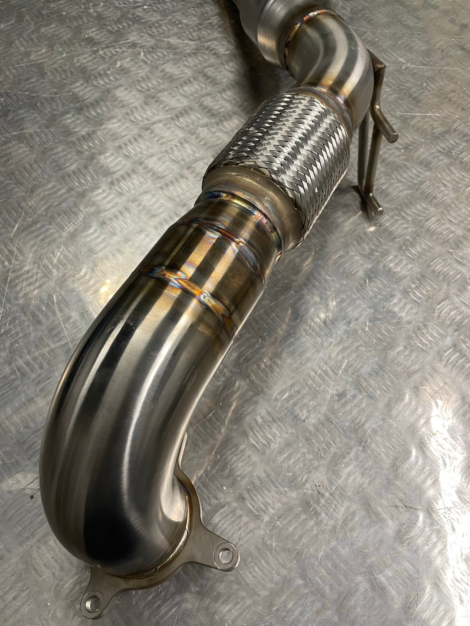 3.5" 200Cell Sports-Cat Downpipe - Audi TTS MK2 Quattro