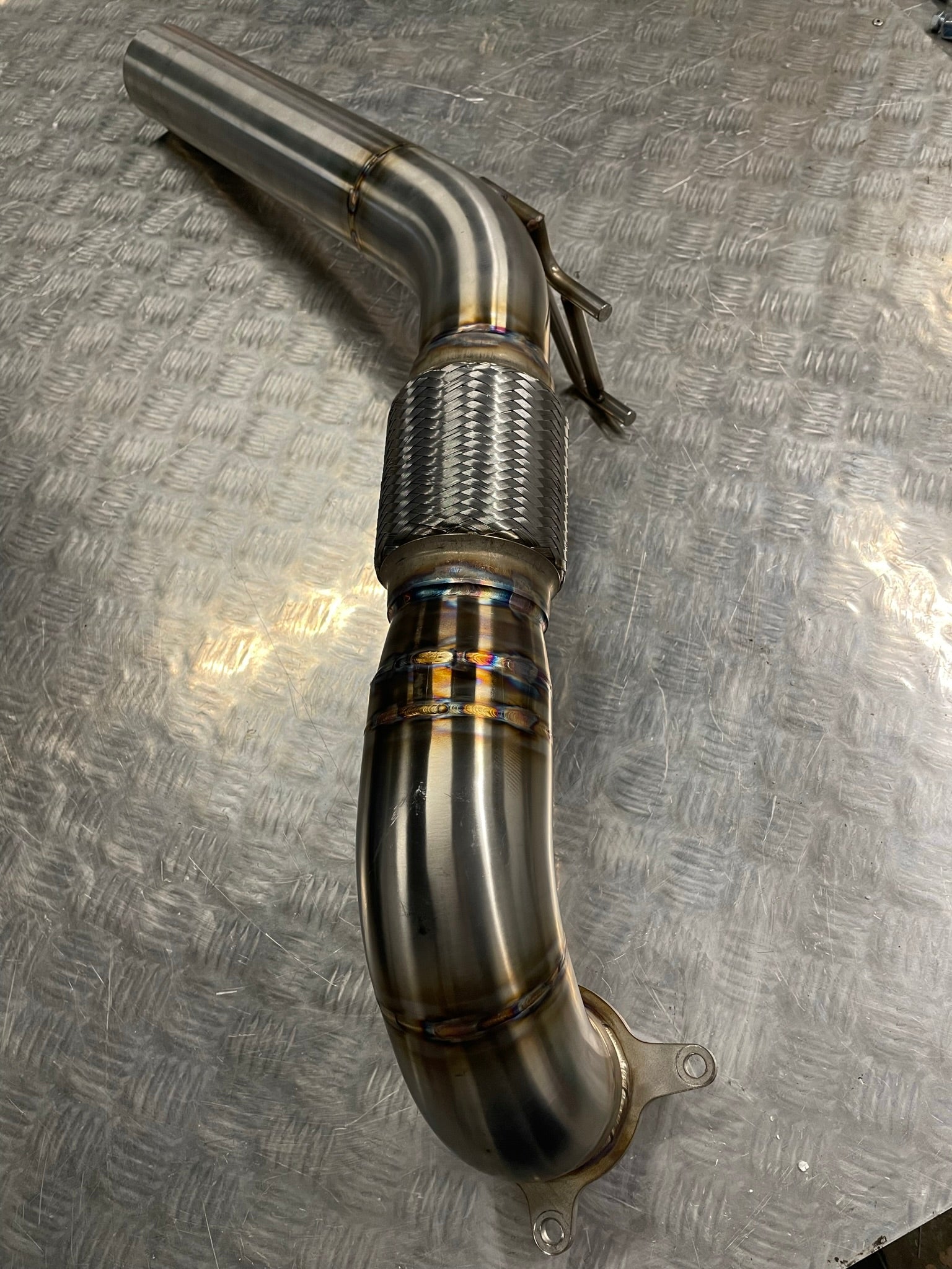 3.5" Decat Downpipe - Audi TTS MK2 Quattro