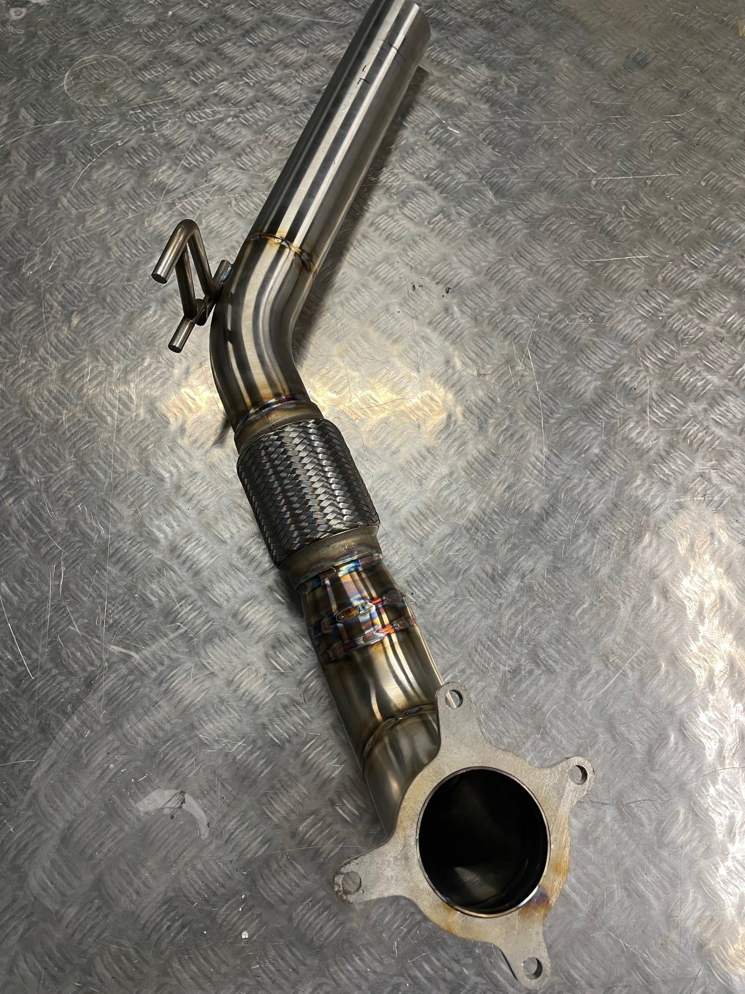 3.5" Decat Downpipe - Audi S3 8P 2.0T Quattro