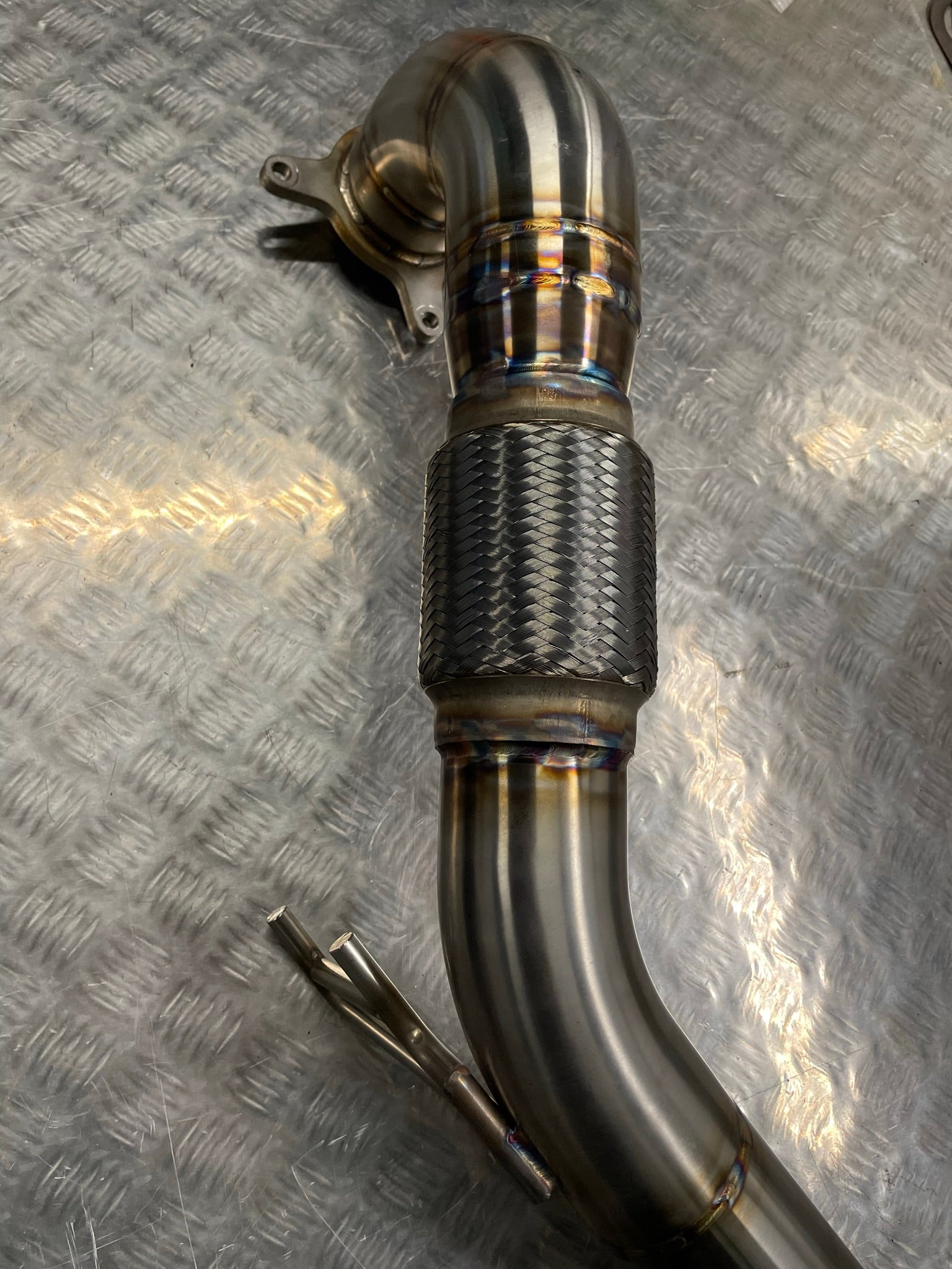 3.5" Decat Downpipe - Audi S3 8P 2.0T Quattro