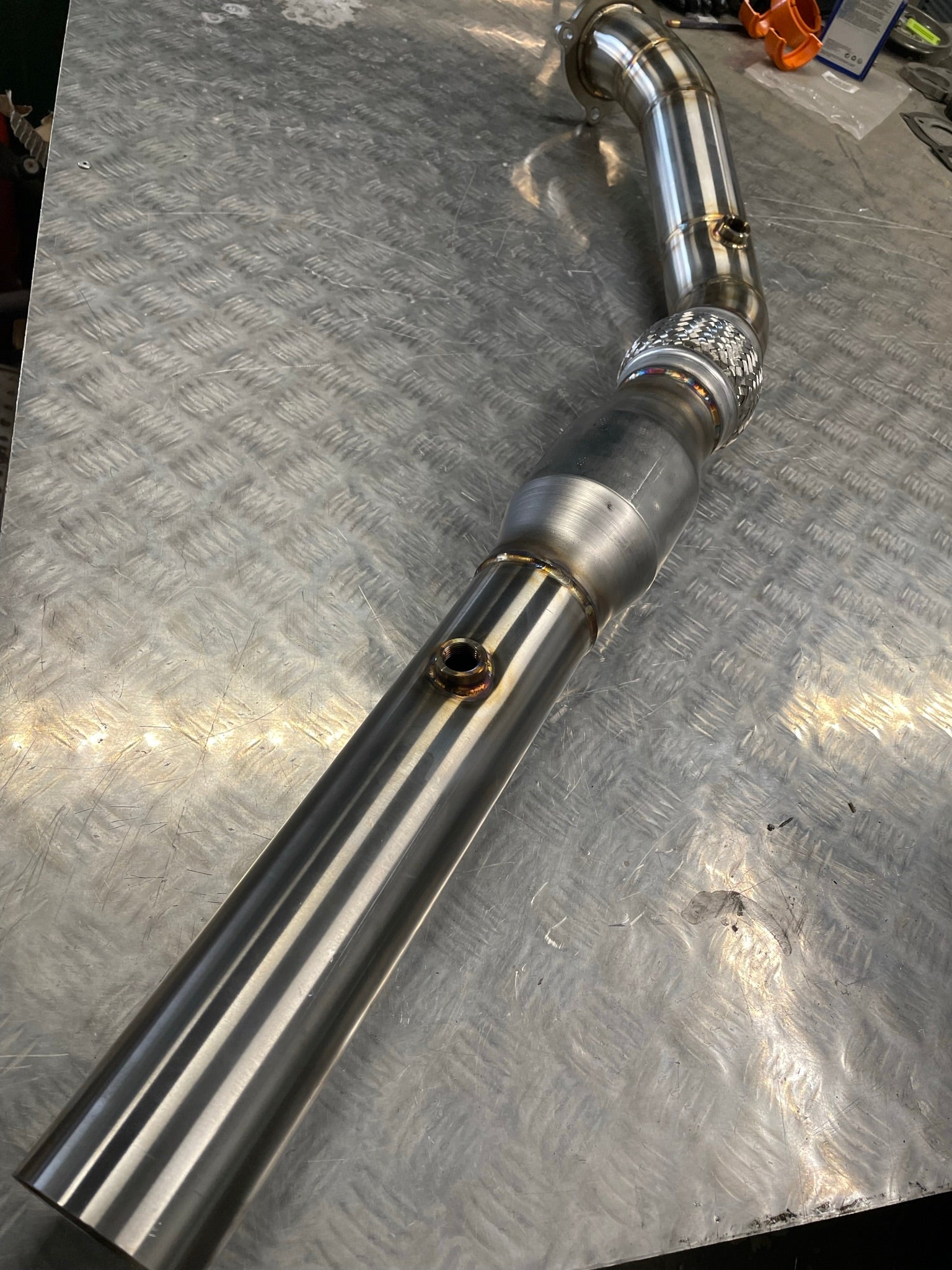 3" 200Cell Sports Cat Downpipe - VW Bora 1.8T