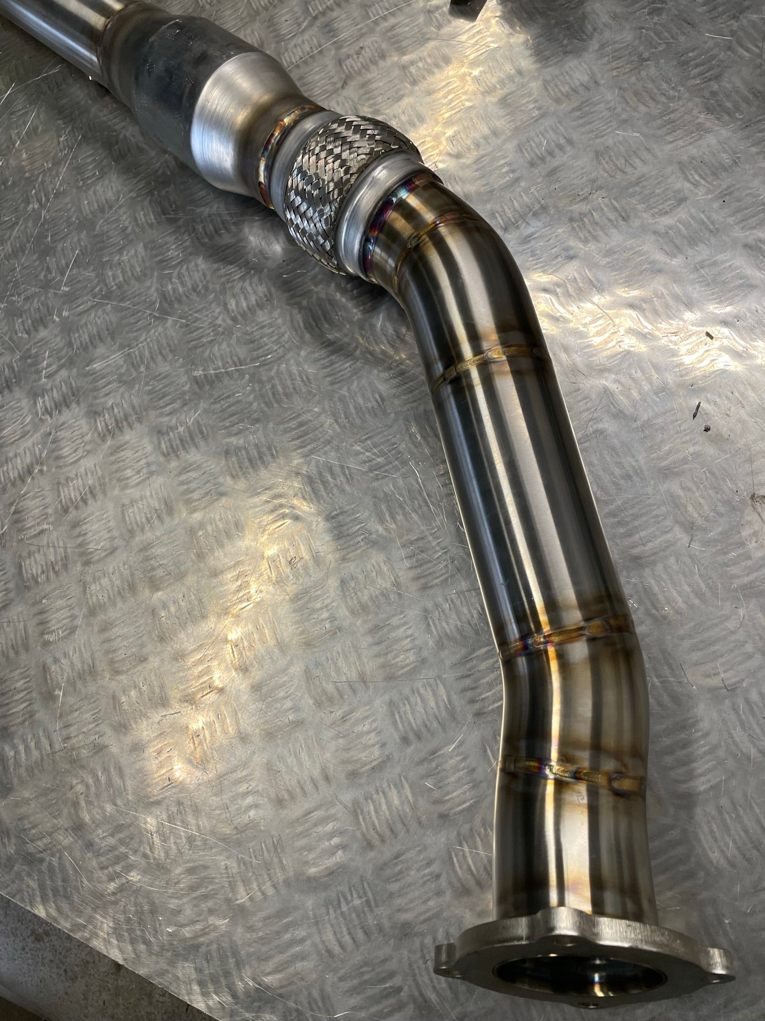 3" 200Cell Sports Cat Downpipe - Seat Leon 1.8T MK1 FR, Sport And Cupra