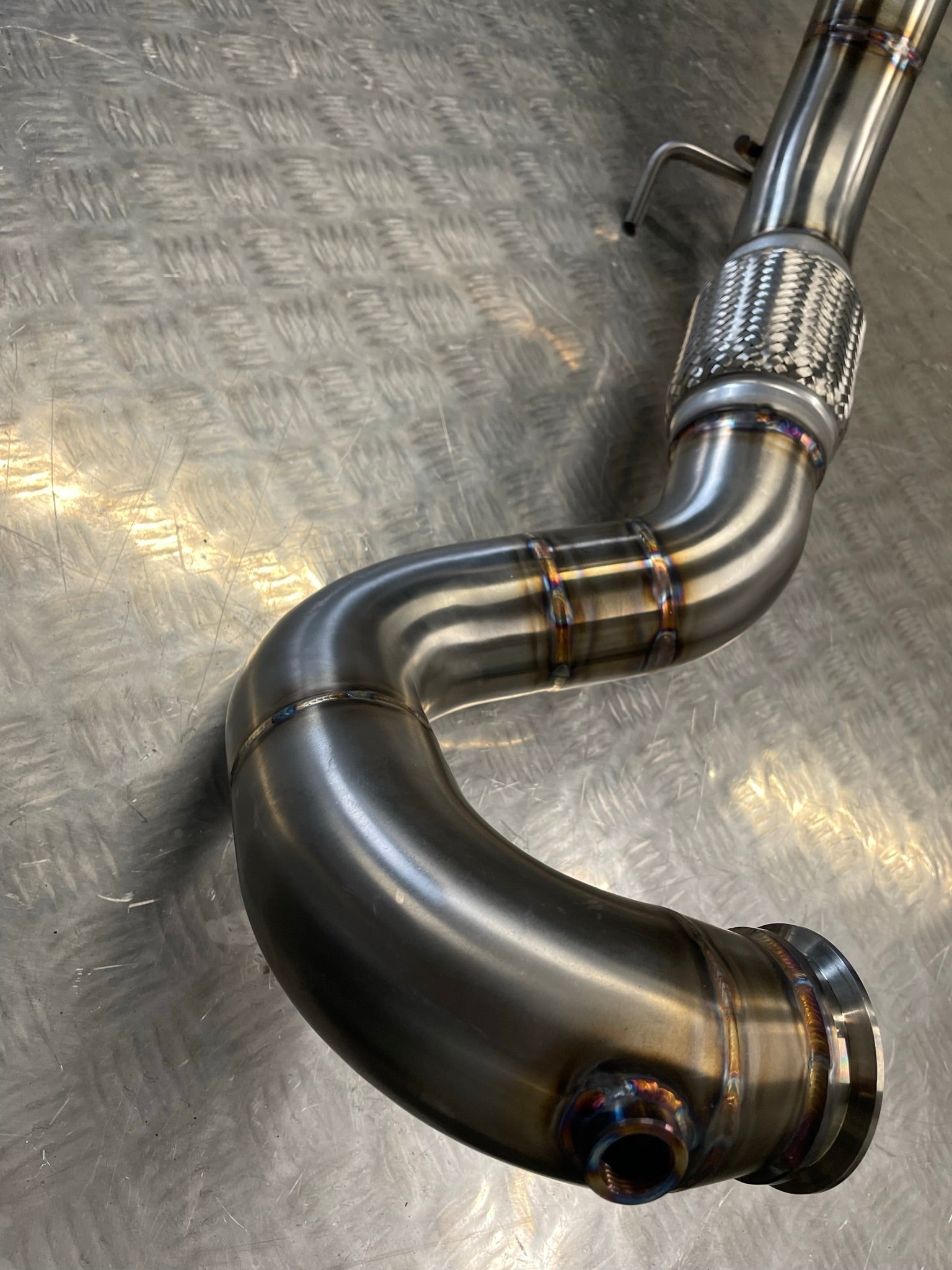 3" DPF Delete Downpipe - VW Golf MK6 2.0 TDI 2WD