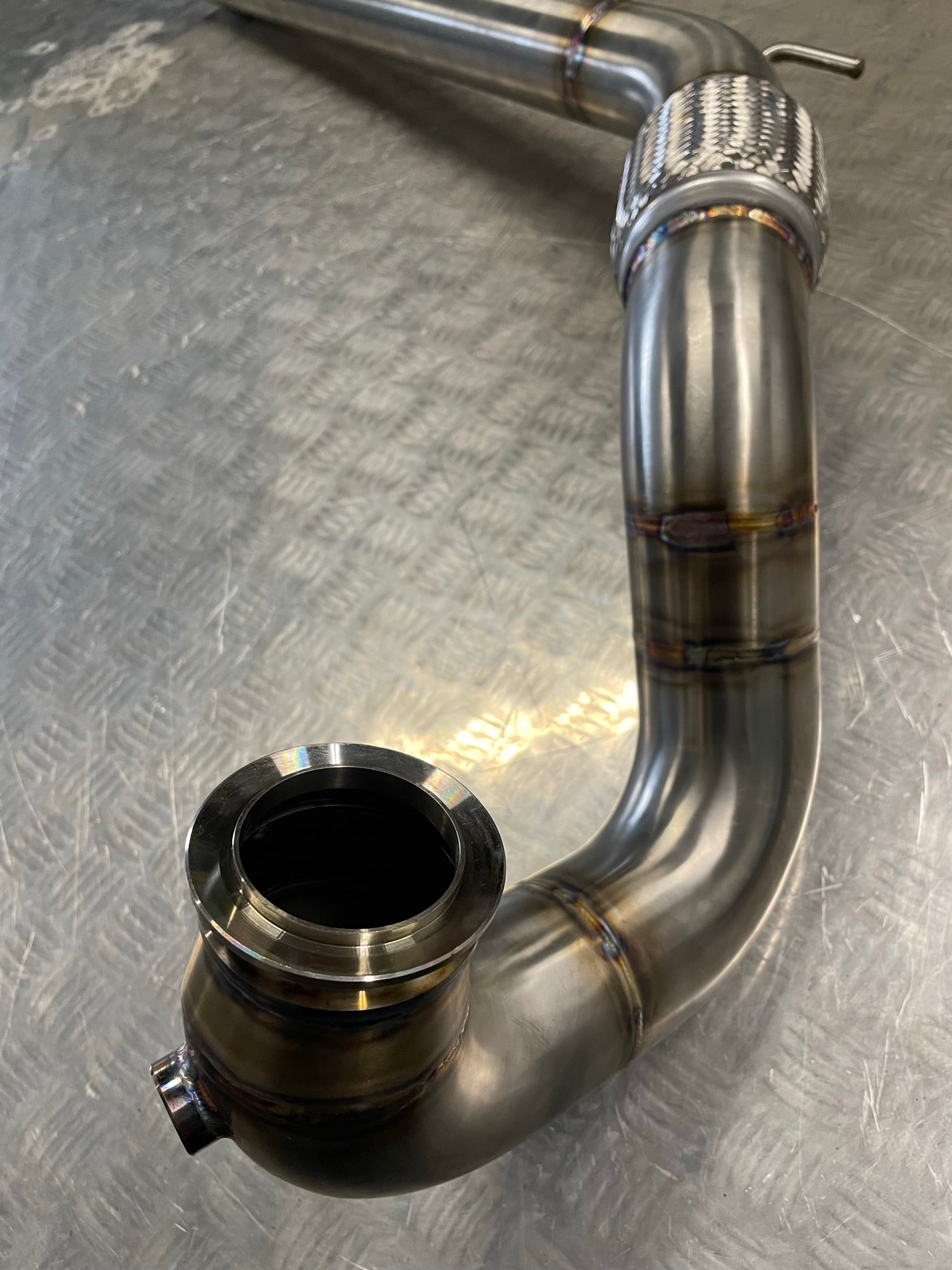 3" DPF Delete Downpipe - VW Golf MK6 2.0 TDI 2WD