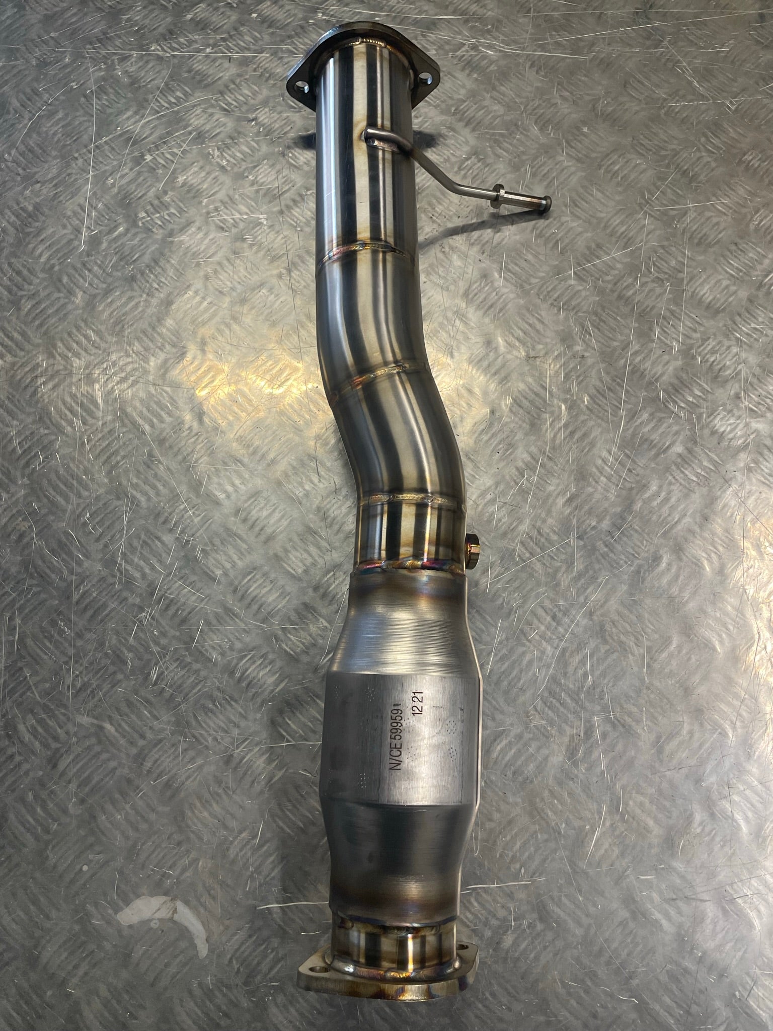 3" 200Cell Sports-Cat Pipe - Ford Focus MK2 RS 2.5T 305PS