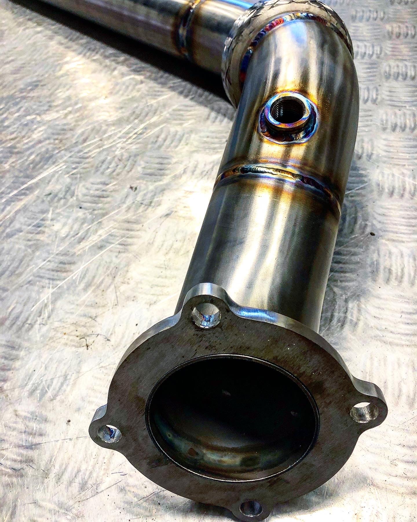 3" 1.8T K03/K03S Conversion Downpipe - VW Jetta MK2