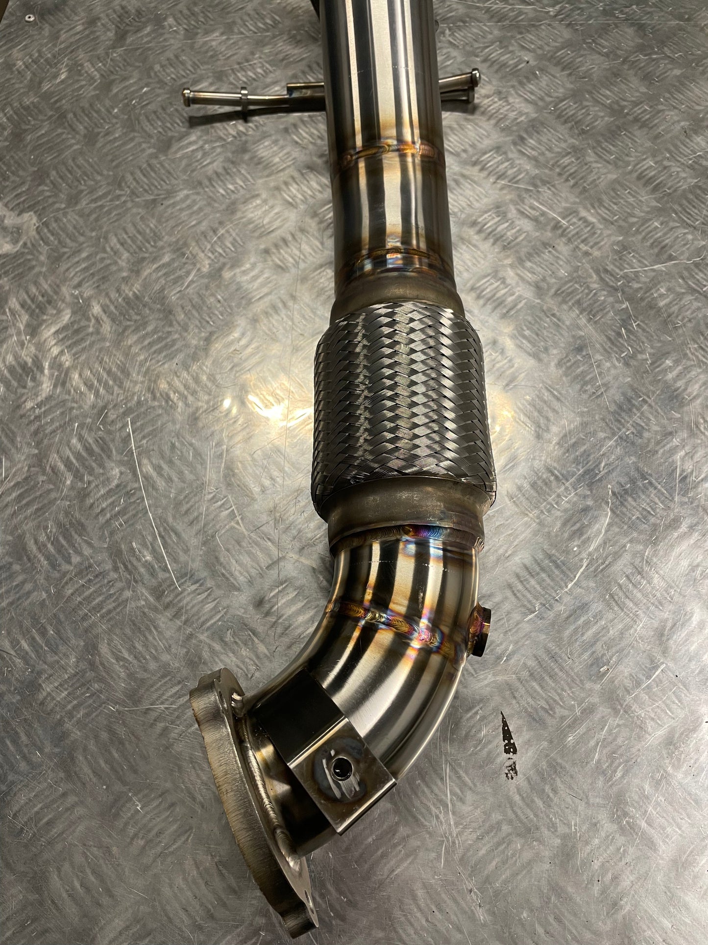 3" Downpipe + 200Cell Sports Cat pipe - Ford Focus MK2 RS 2.5T 305PS